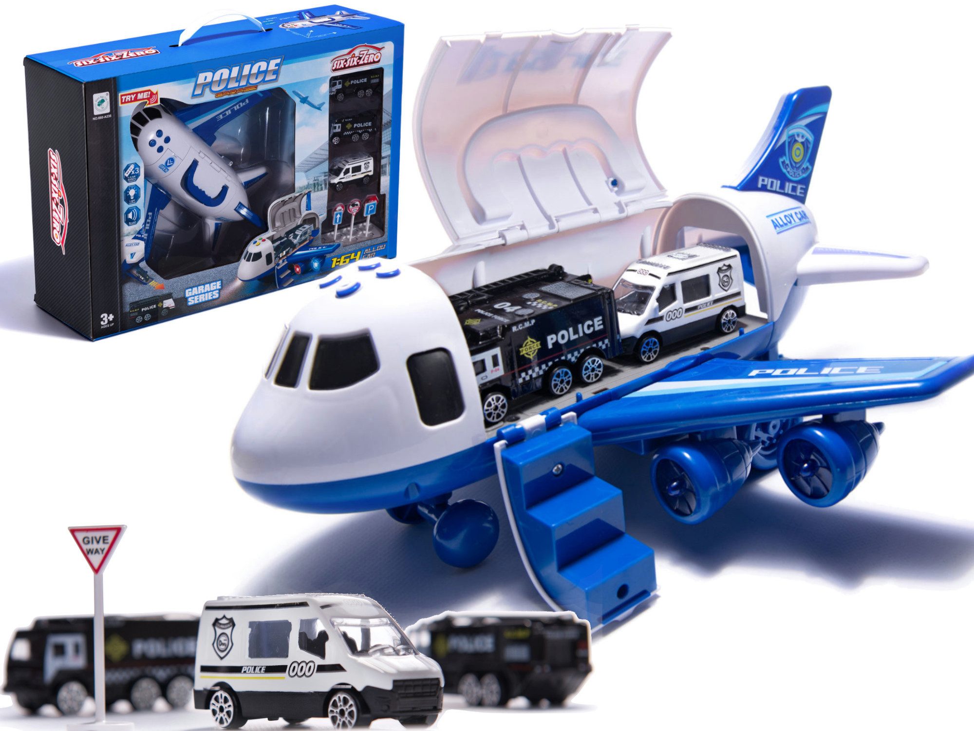 LA CUTE Spielzeug-Flugzeug Flugzeugtransporter-Set: Hoch in günstig online kaufen