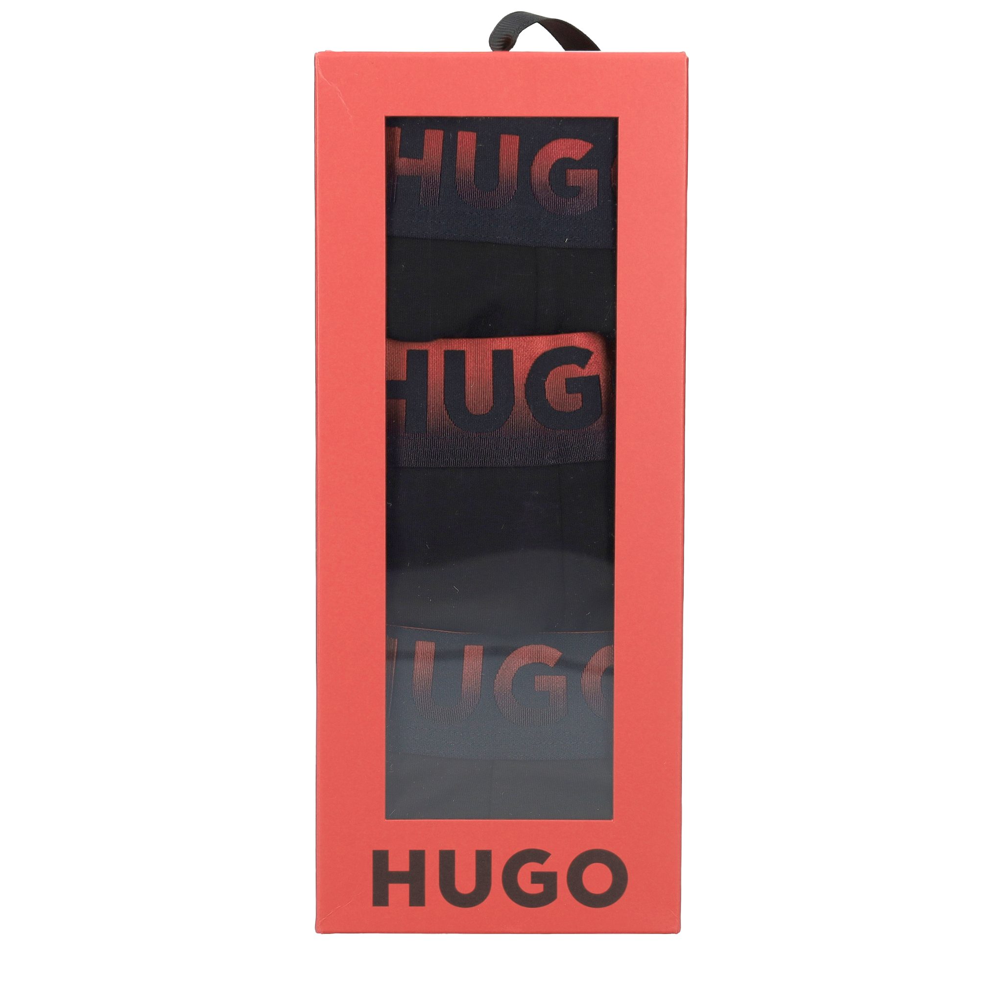 HUGO Boxershorts HUGO TRUNK TRIPLET SPRAY, Unterwäsche, Schwarz günstig online kaufen