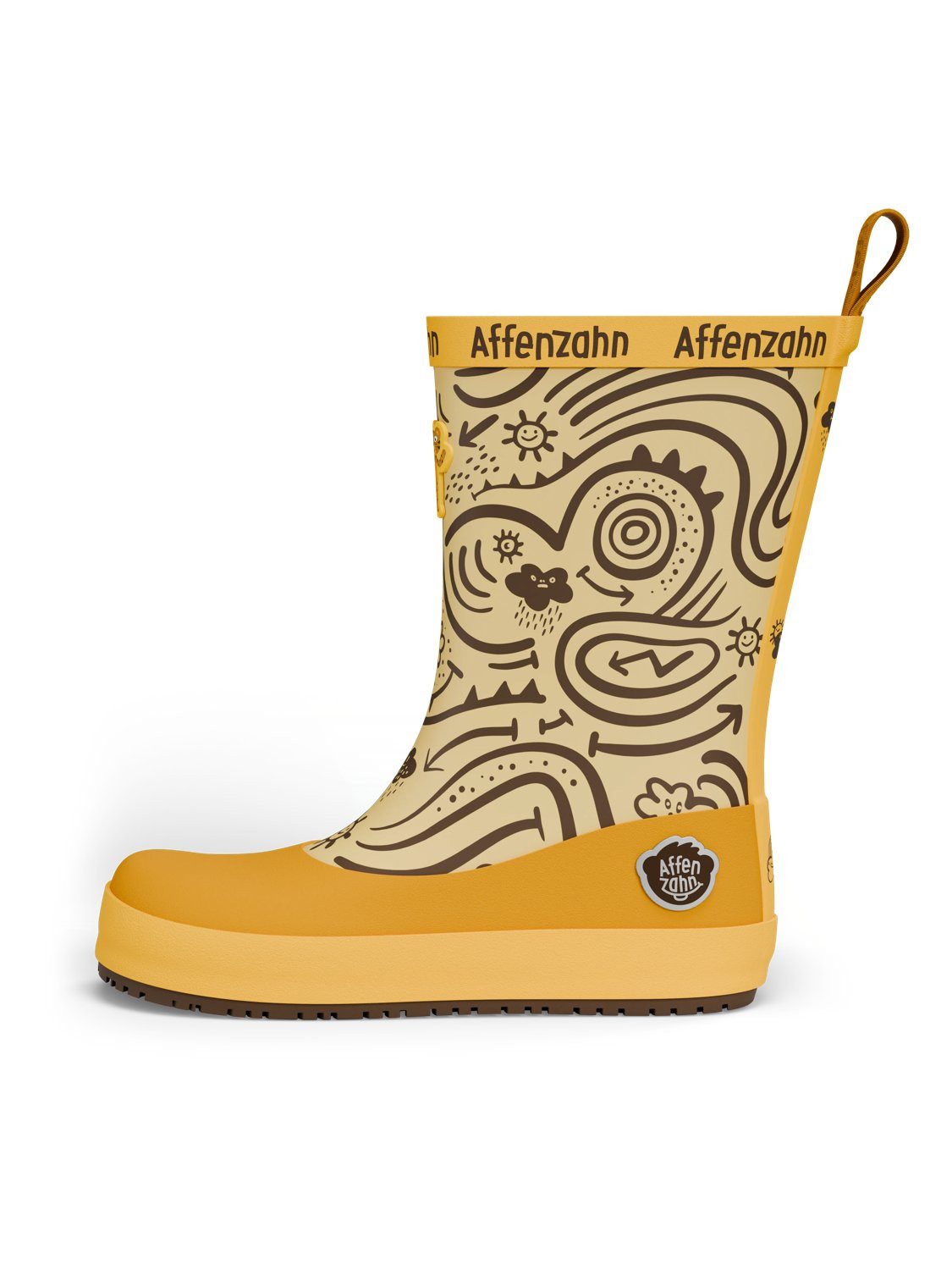 Affenzahn Vegan Plashy Gummistiefel nach Barfußschuhprinzip – Bild 4 von 5