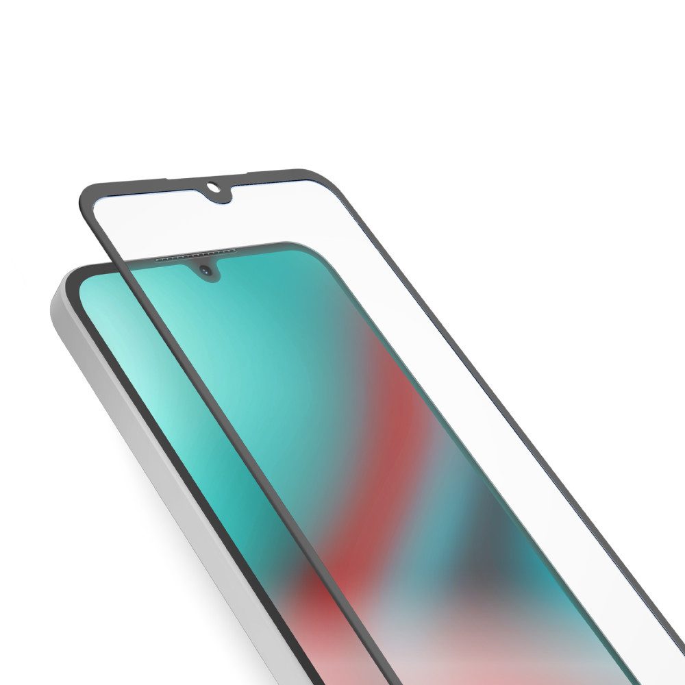 sbs Displayschutzglas Glas Displayschutz Full Cover für Samsung Galaxy A16, Schwarz
