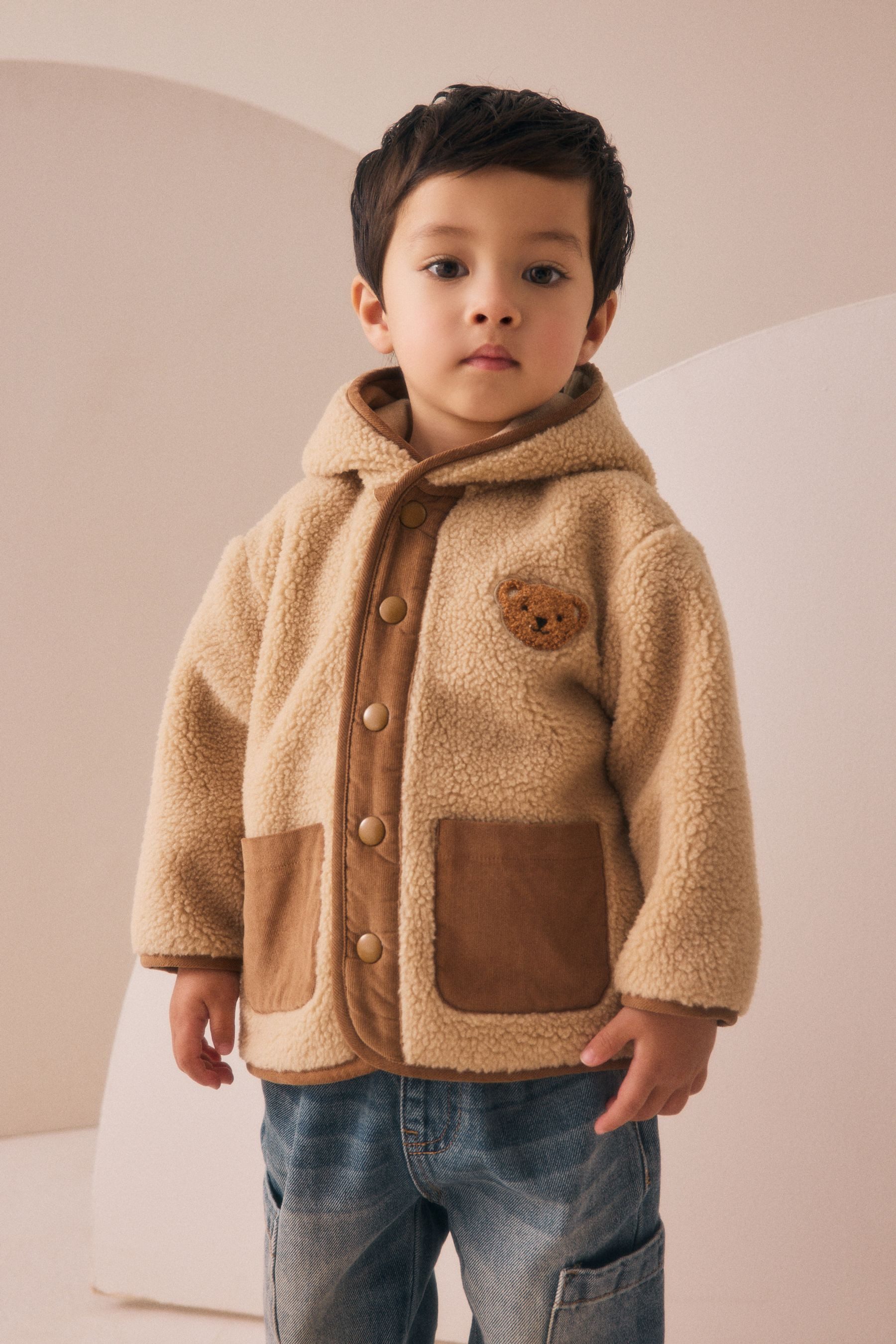Next Fleecejacke Fleece-Kapuzenjacke mit Reißverschluss (1-St) günstig online kaufen