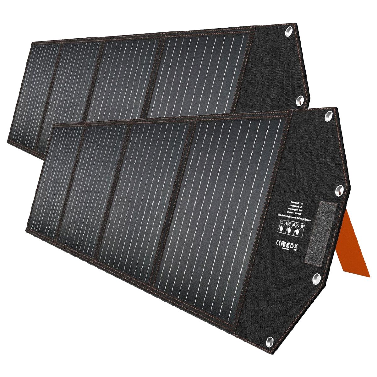 Hyrican Solarmodul Hyrican Solar Modul PV-2*200Watt Y-Kabel 18V Anderson-Anschluss, 400,00 W, Mono-Silizium, (2-St), für UPP-2400, faltbar, DC-Anschluss für 7909 Ladebuchse