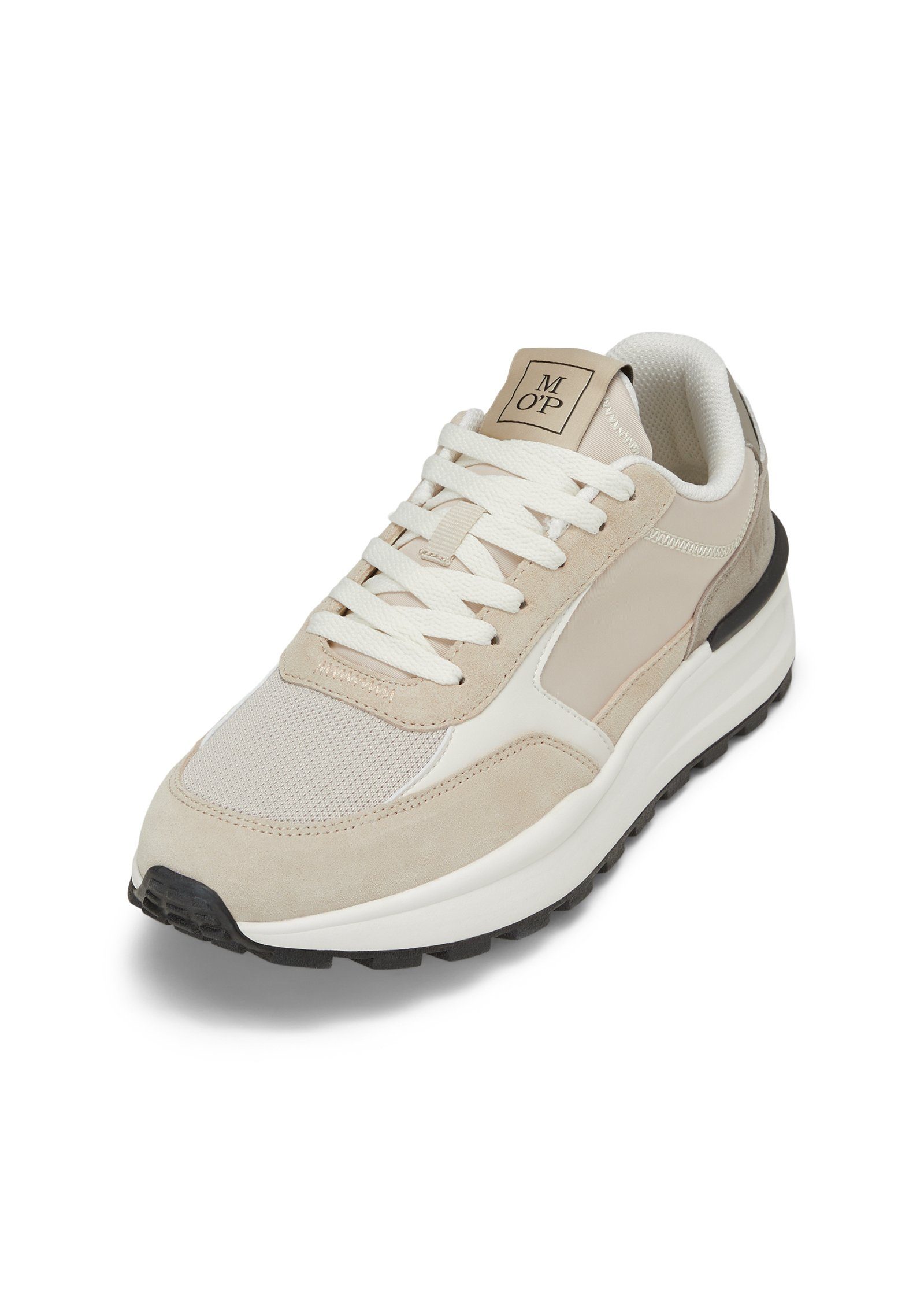 Marc O'Polo aus Leder-Polyester-Mix Sneaker