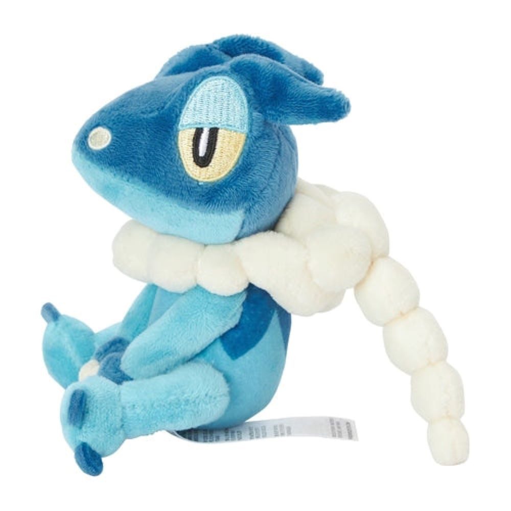 Pokémon Center Plüschfigur Pokemon Amphizel Kuscheltier - 12 cm Plüschtier Frogadier Original
