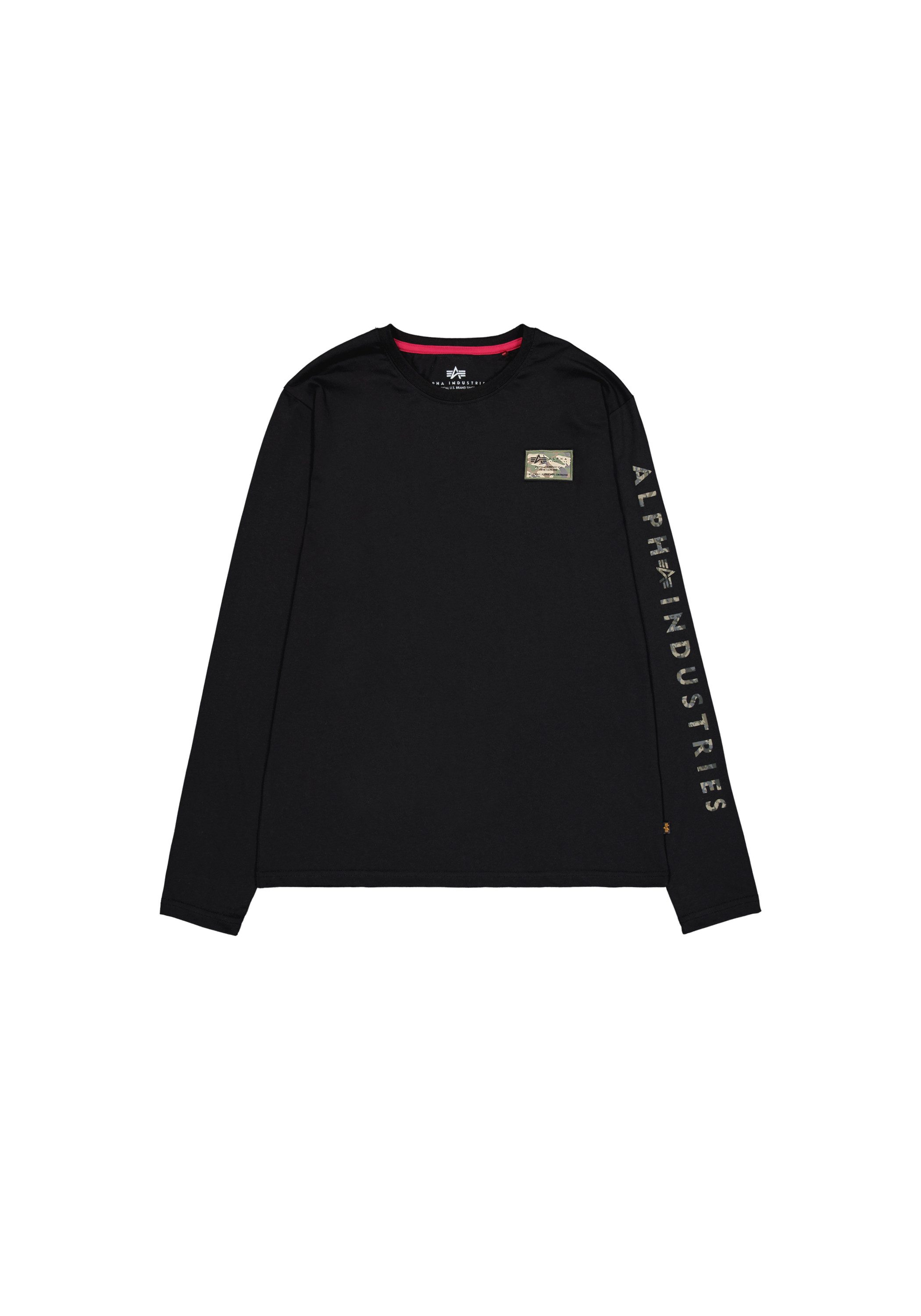 Alpha Industries Longsleeve Camo Sleeve Longsleeve günstig online kaufen