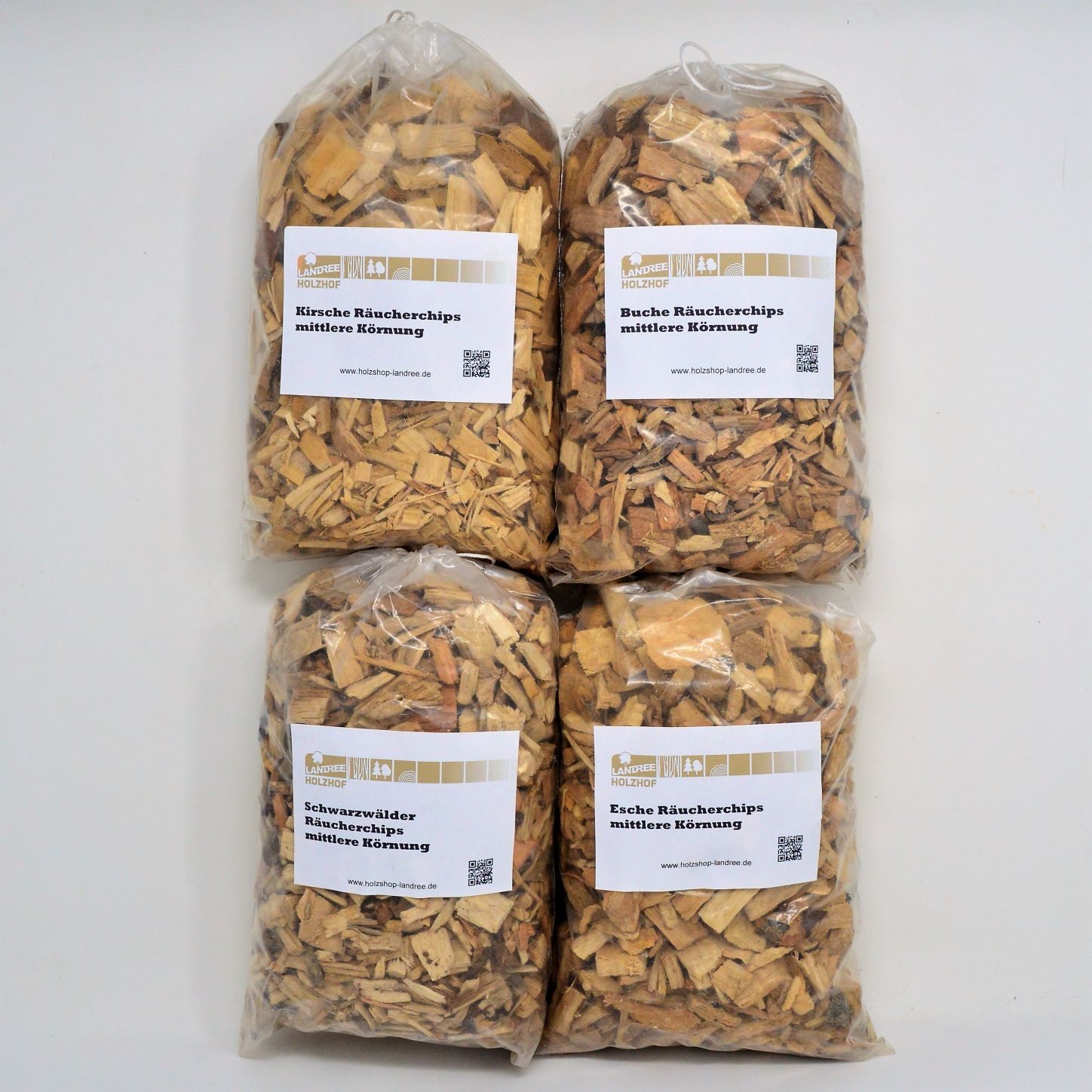Landree Holzhof Räucherbox Starter Sets smoking chips Räucherchips