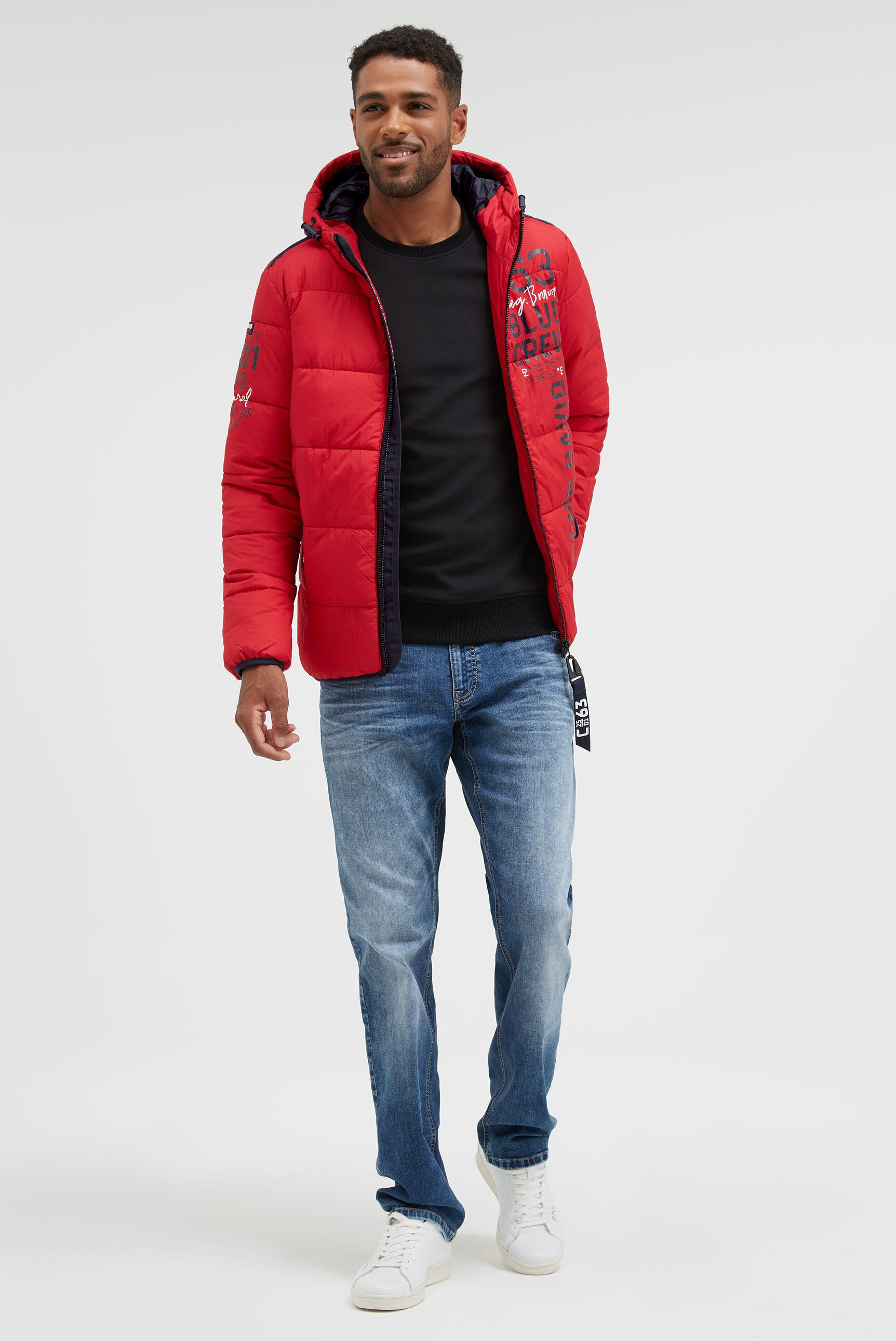 CAMP DAVID Winterjacke mit Innentaschen