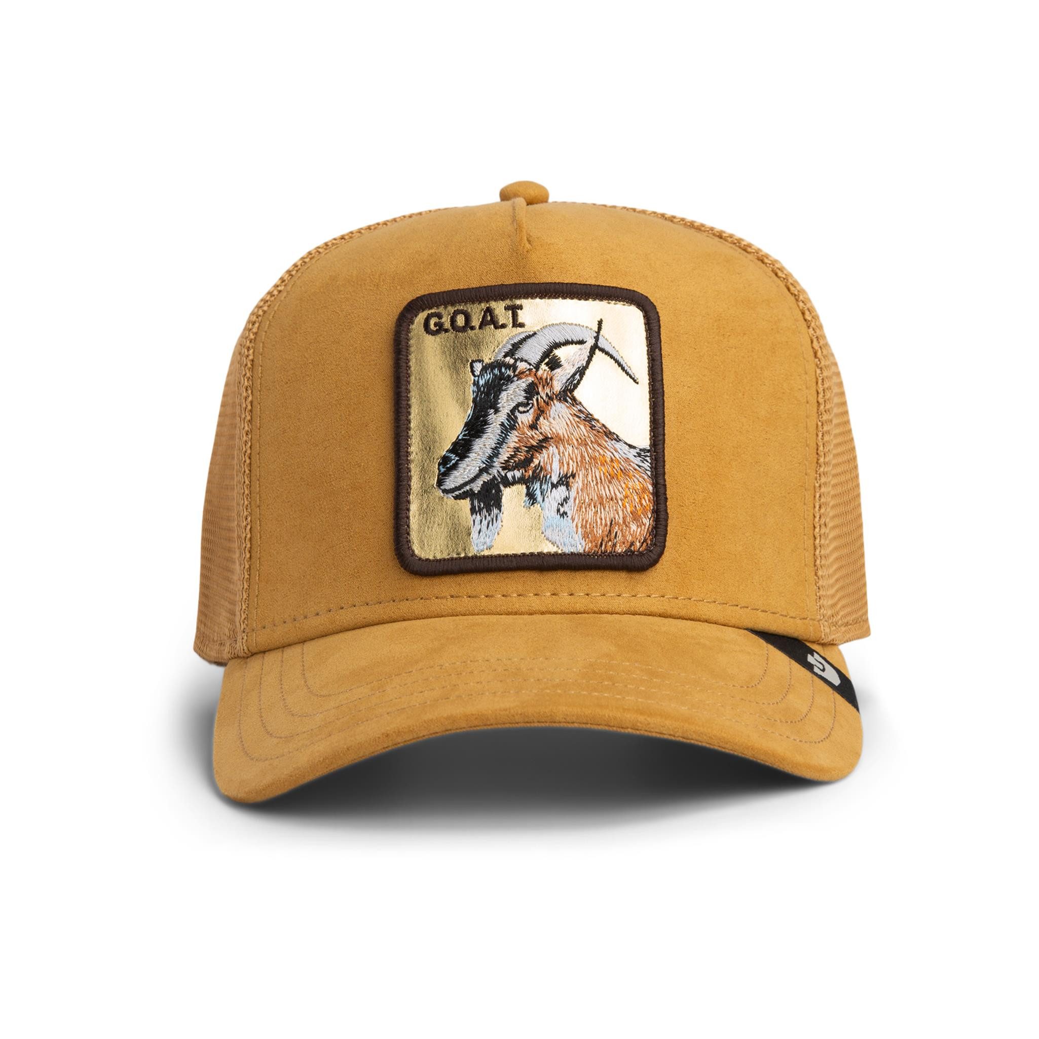 GOORIN Bros. Trucker Cap Goorin Bros. Golden Goat Trucker Cap Amber (Basecap, Basecap, Trucker Kappe, Meshcap)