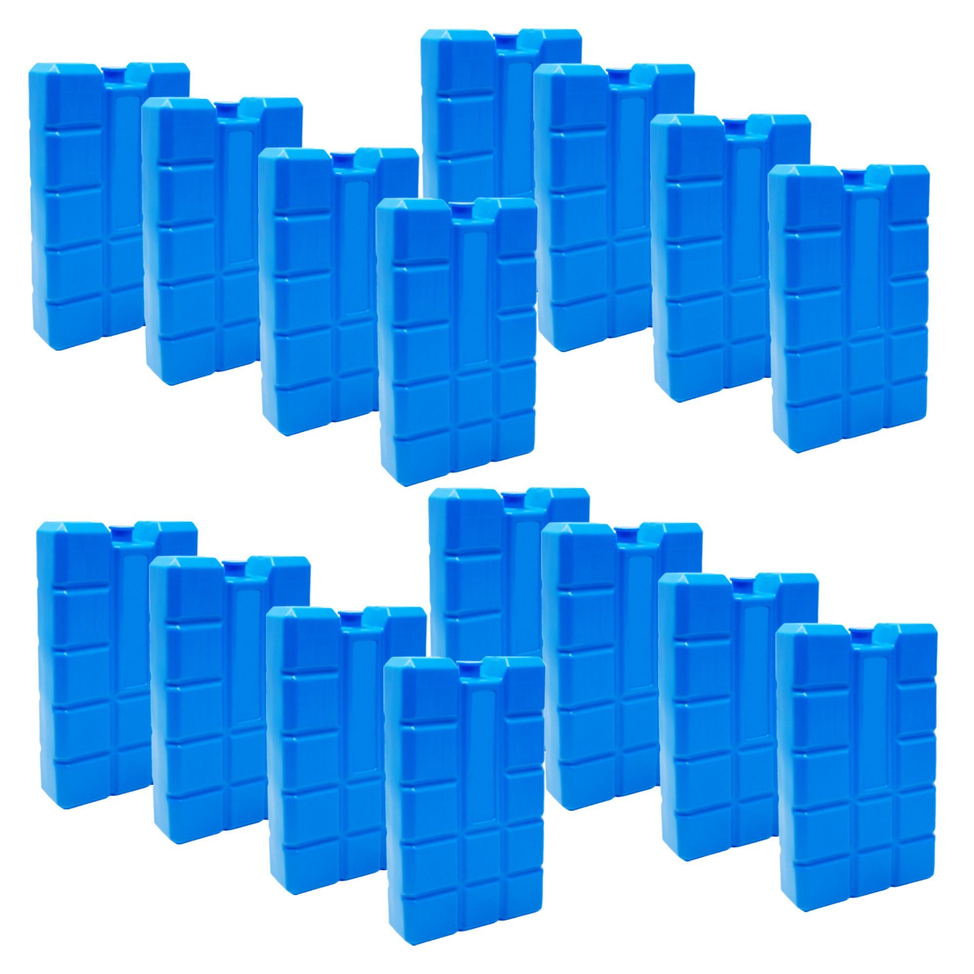 ToCi Kühlakku Kühlakku XL Kühlakkus 400ml für Kühltasche Camping Kühlbox 16x9x3cm