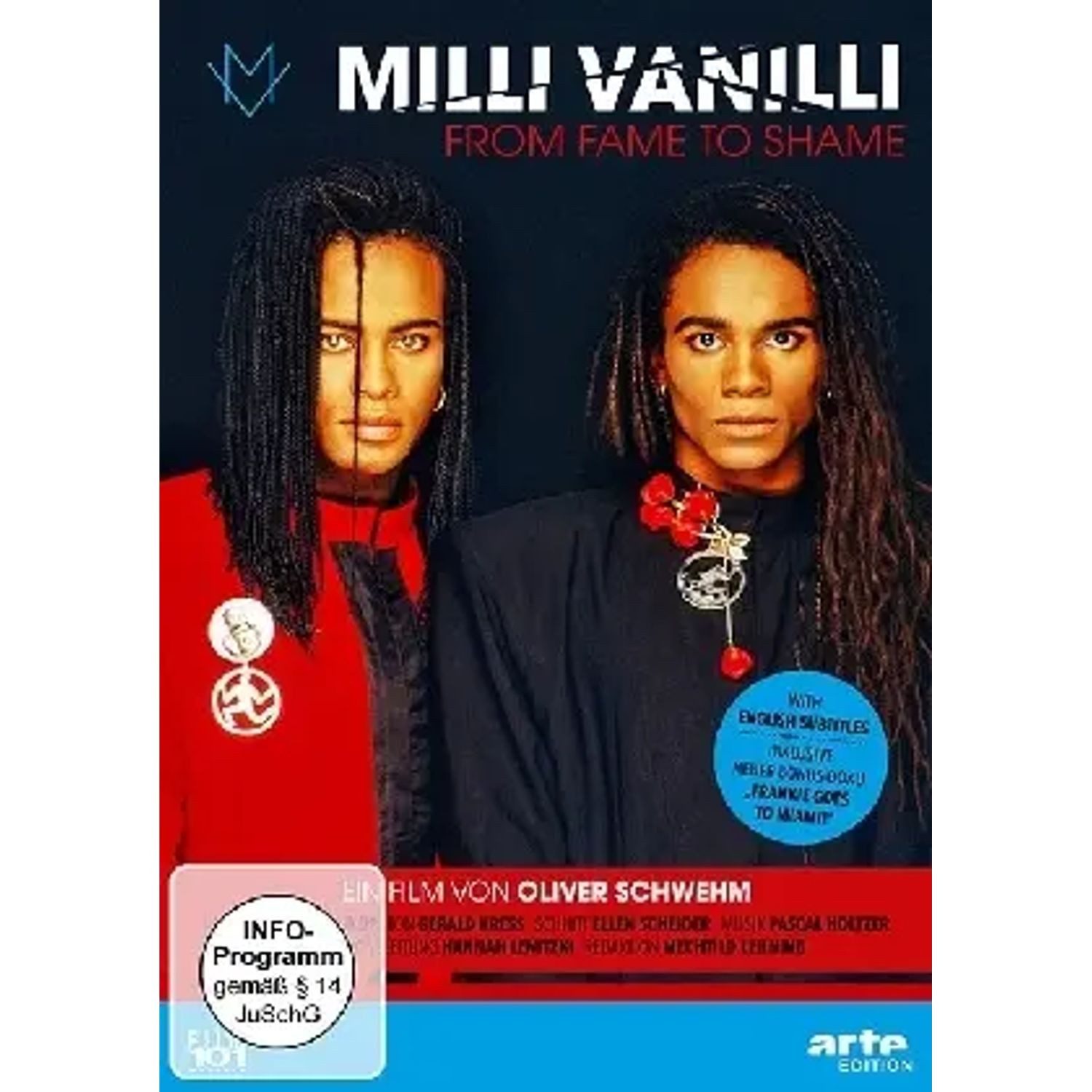 DVD Milli Vanilli - From Fame to Shame,1 DVD