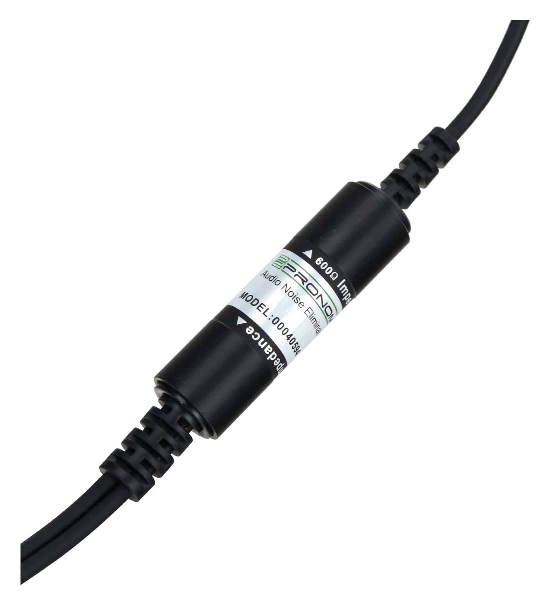 Pronomic Audio Noise Eliminator Kabel Klinke/XLR - Entstörkabel Audio-Kabel, XLR Stecker, Klinkenstecker 3,5 mm Stereo (150 cm), Ein- und Ausgang unsymmetrisch