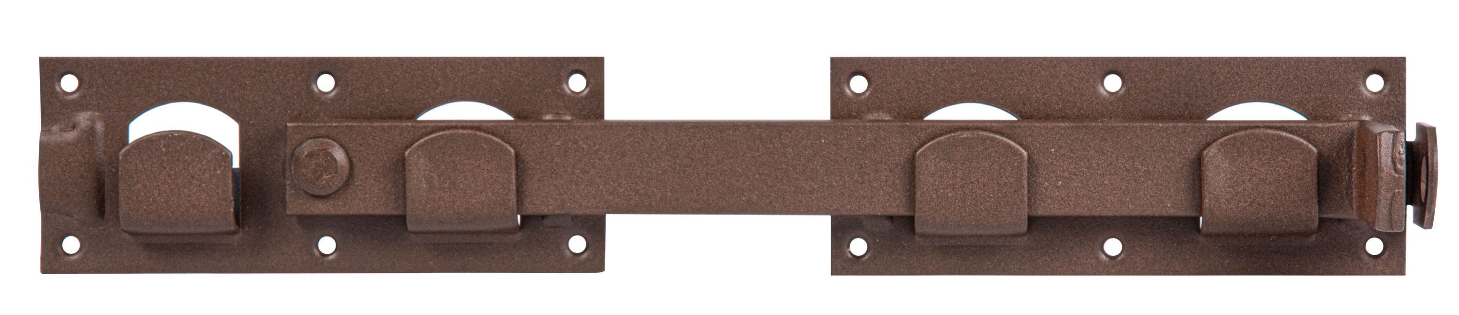 Zaun DURAVIS®Doppeltorüberwurf,rostbr423x70