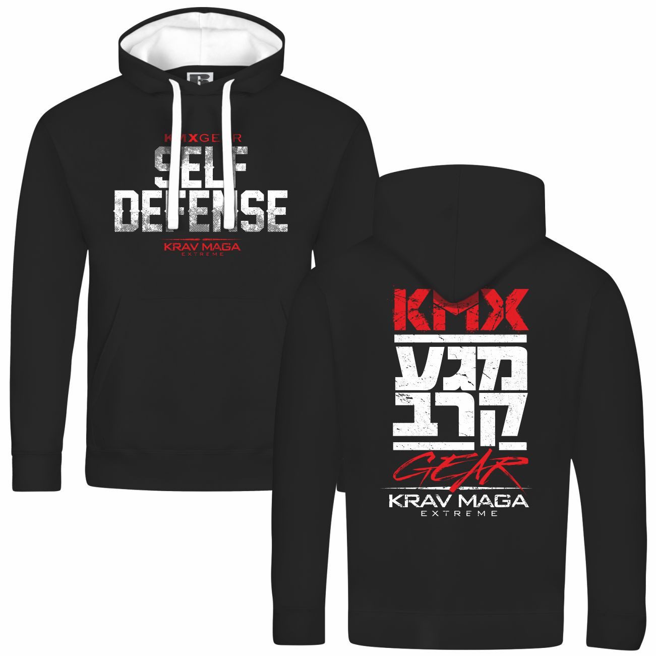 deinshirt Kapuzenpullover Herren Kapuzenpullover Krav Maga günstig online kaufen
