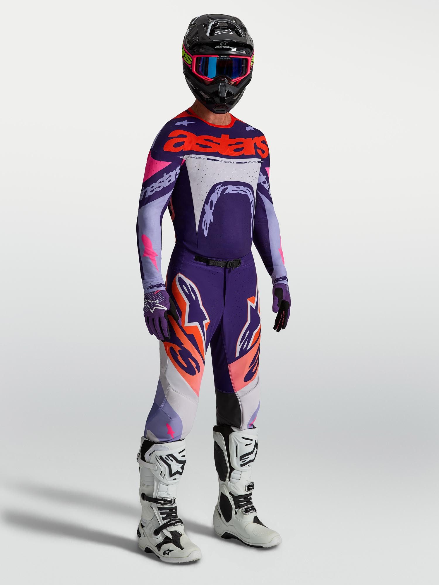 Alpinestars Motocross-Shirt Supertech Dyna Motocross Jersey perforiert
