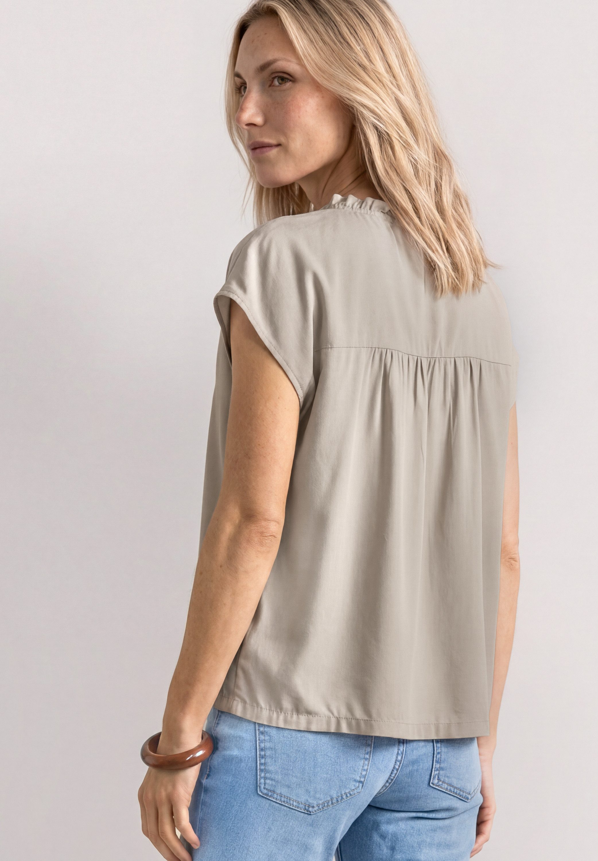 STREET ONE Shirtbluse mit Rüschendetails
