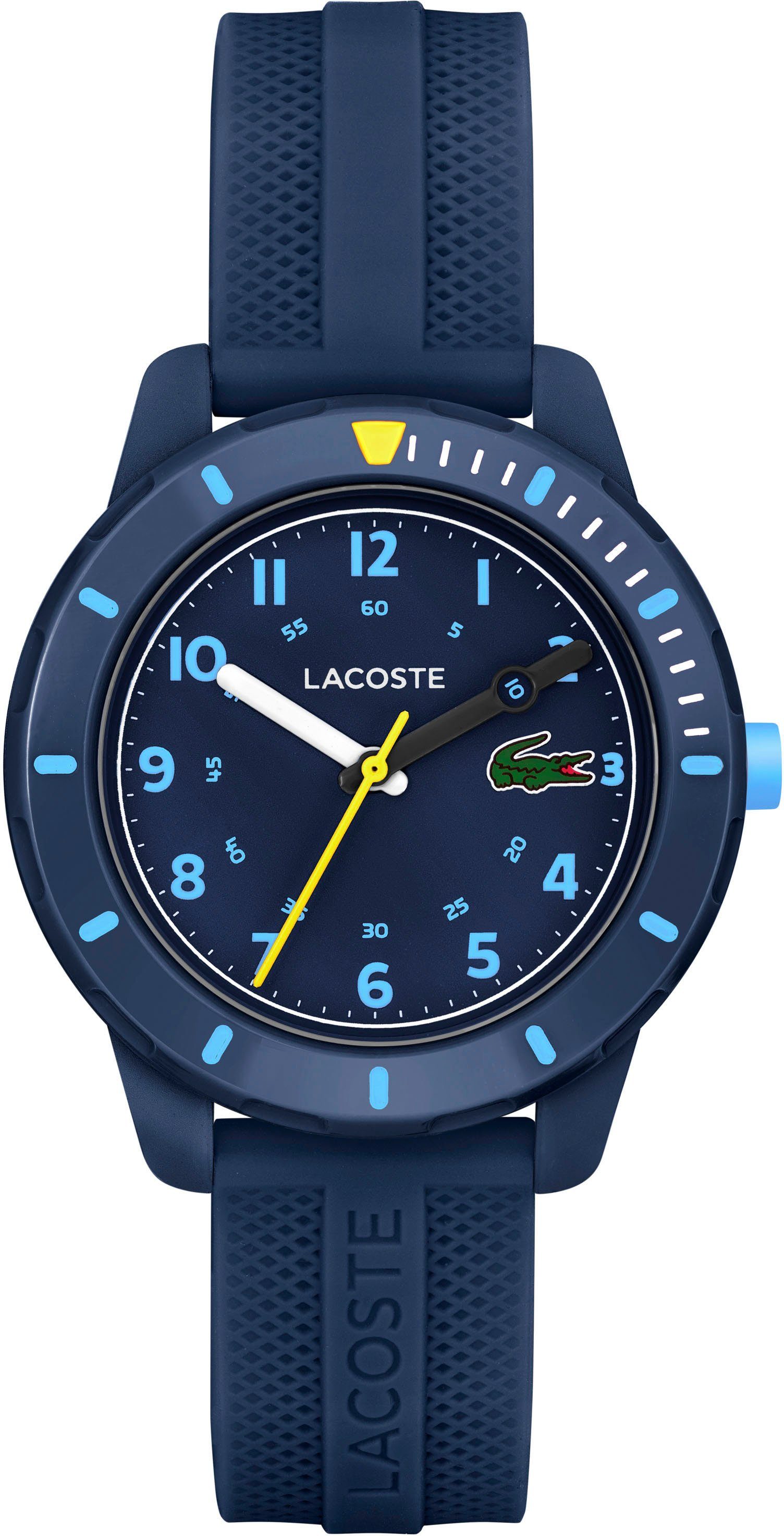 Lacoste Quarzuhr MINI TENNIS, 2030053, Armbanduhr, Kinderuhr, Lernuhr, Jungen, Schulanfang, Geschenkidee