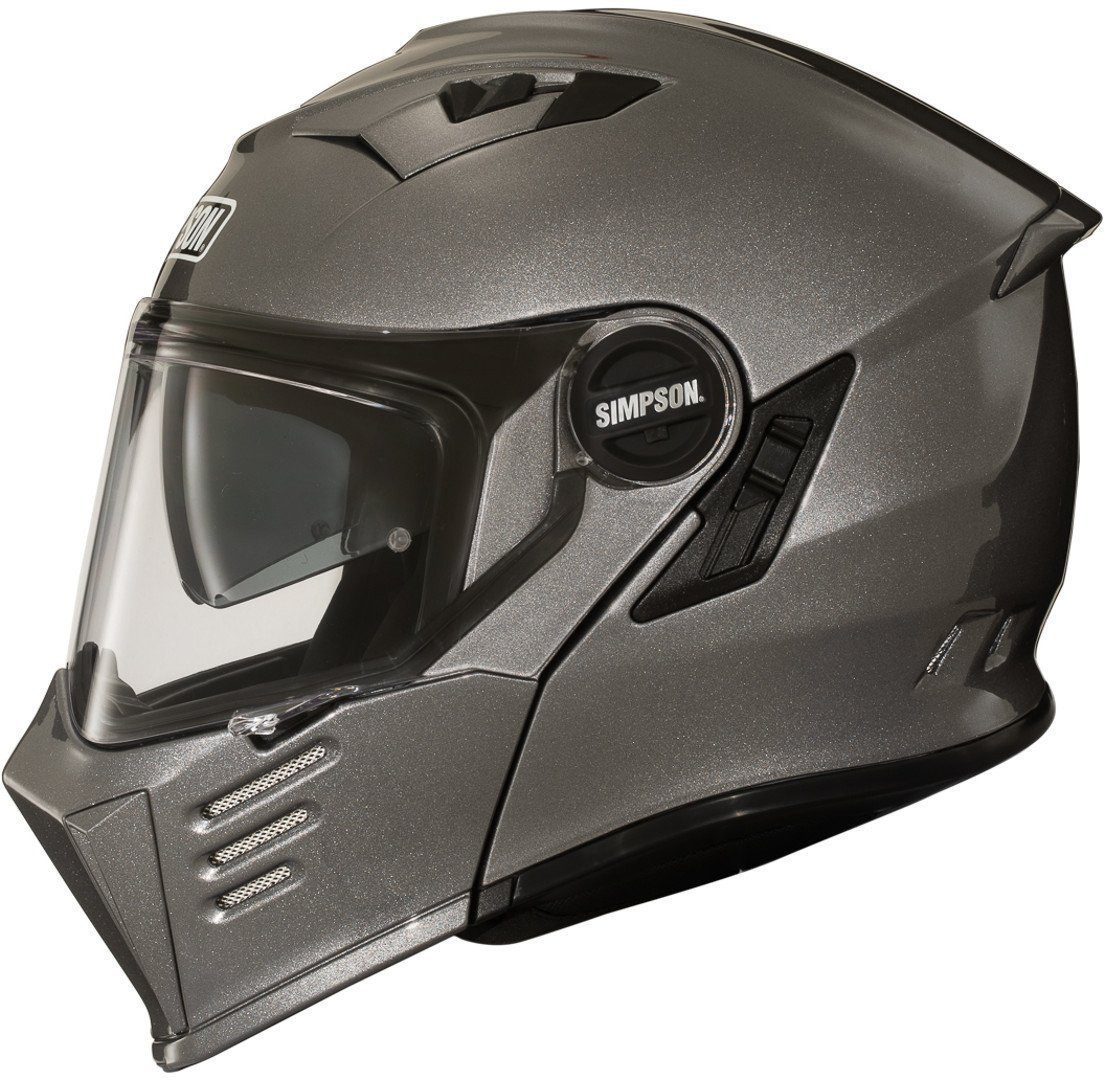 Motorradhelm Darksome Solid 06 Klapphelm