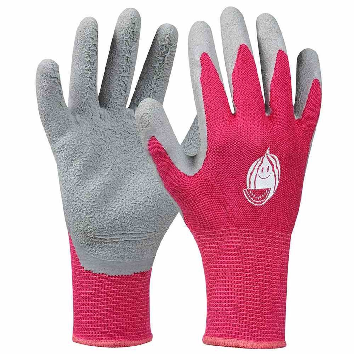 Gartenhandschuhe Handschuh Tommi Melone pink 5-8 J.