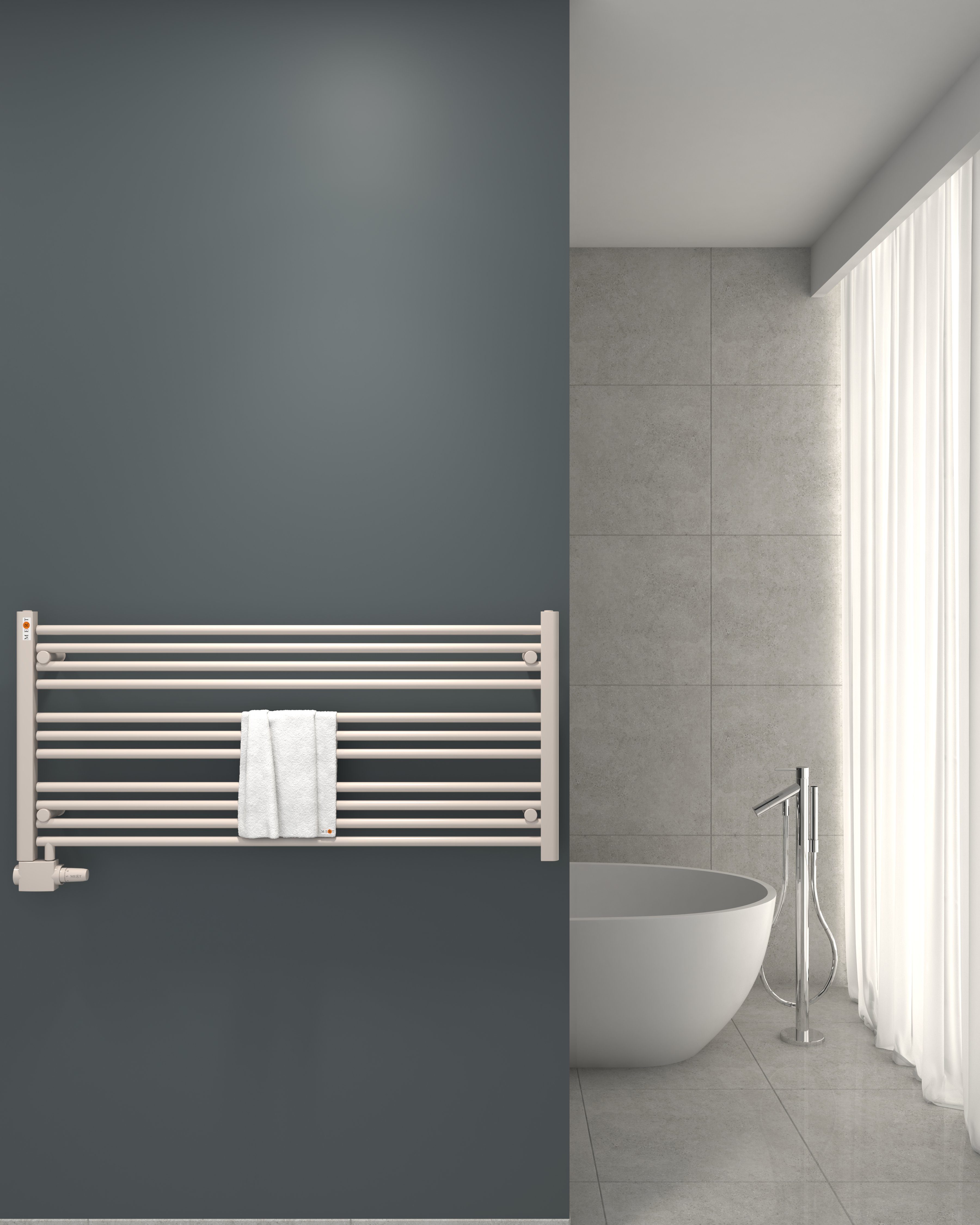 MERT Badheizkörper Austausch mit Seitenanschluss links oder rechts installi günstig online kaufen