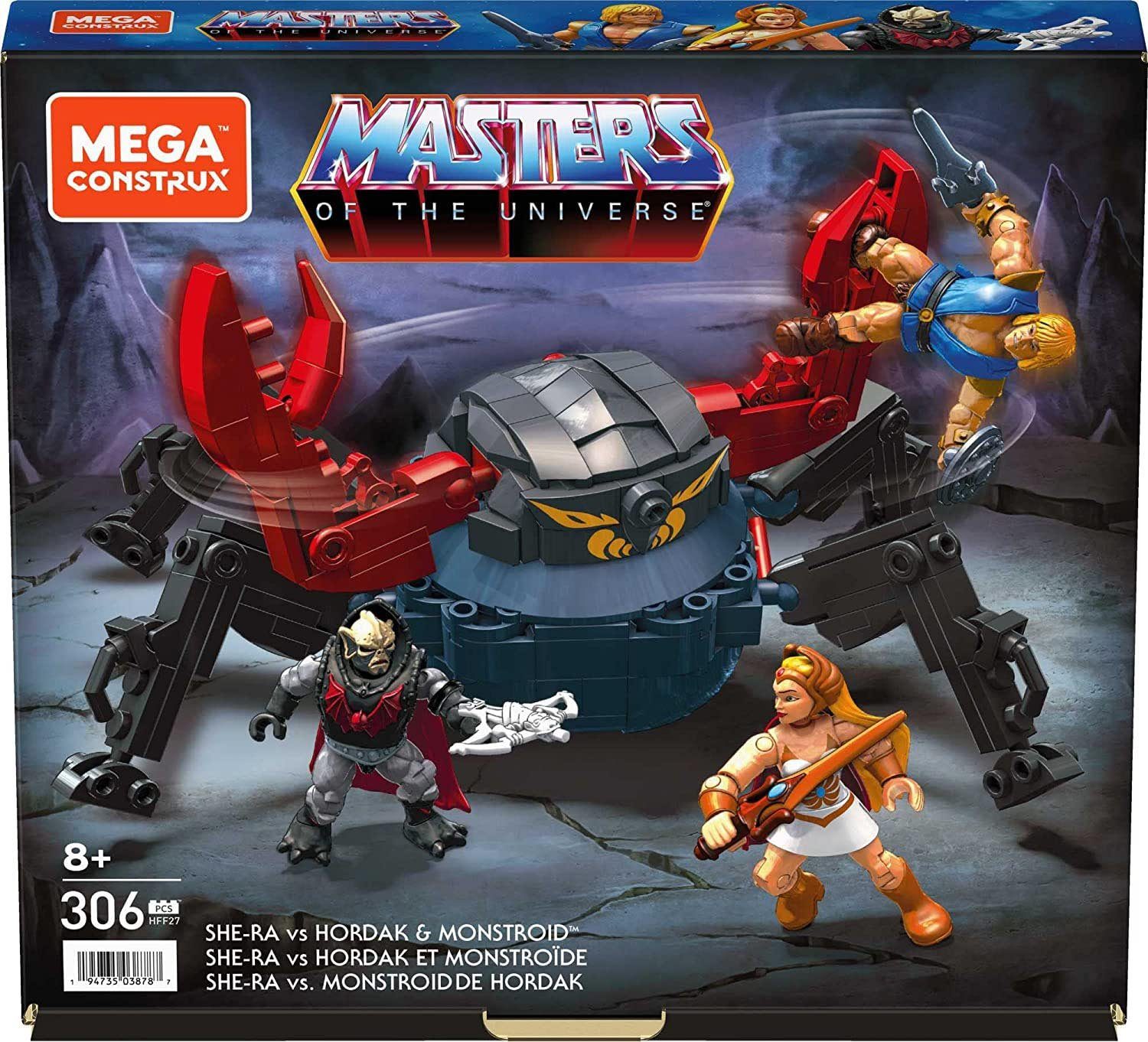 Mattel GmbH Mattel HFF27 - Mega Construx MOTU She-Ra vs Hordak's Monstroid Konstruktions-Spielset