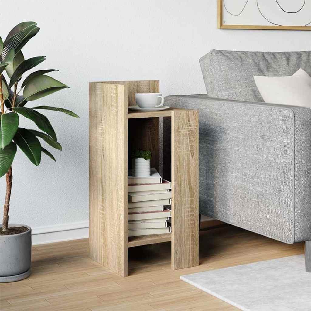 vidaXL Beistelltisch Beistelltisch mit Ablage Sonoma-Eiche günstig online kaufen