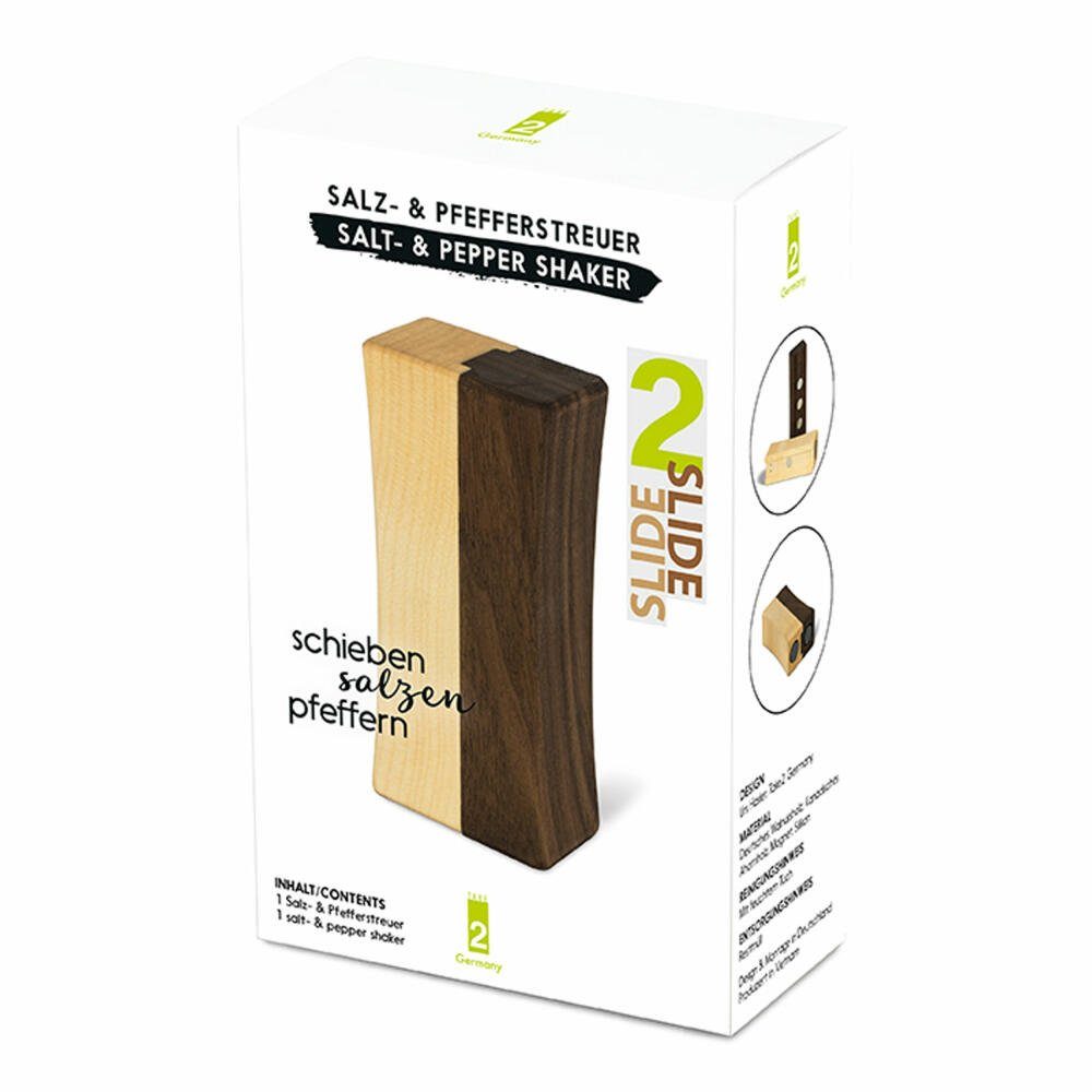 Take2-Design Salz- / Pfefferstreuer 2Slide