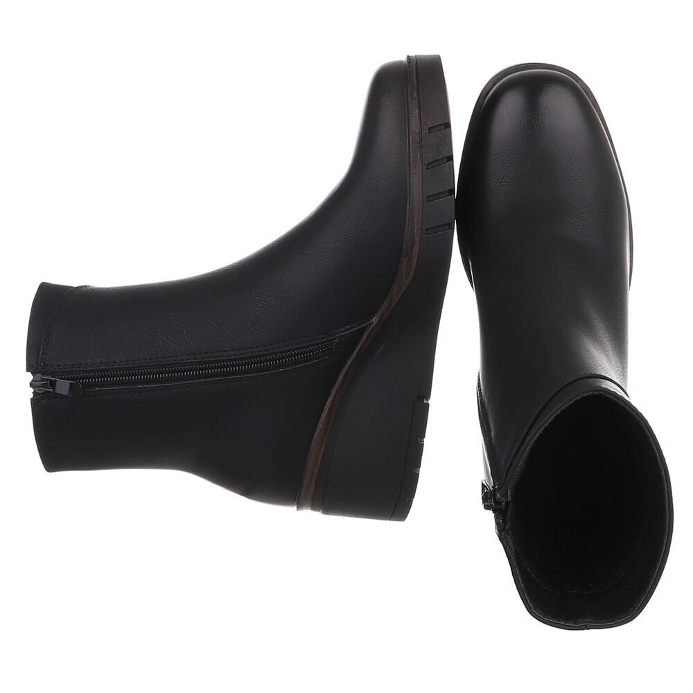 Ital-Design Modische Damen-Stiefeletten mit Komfort für Alltag und Freizeit günstig online kaufen