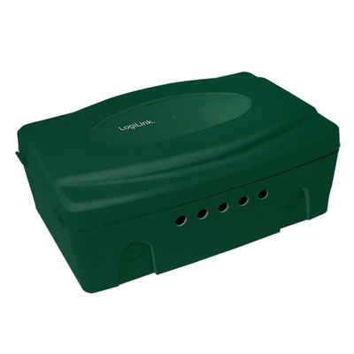 LogiLink Kabelführung, wetterfeste Außen - Elektronikbox, Kabelbox, IP54 Schutzbox