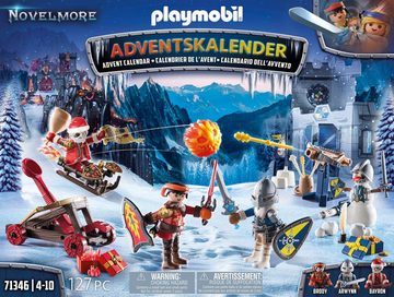 Playmobil® Spielzeug-Adventskalender Spielbausteine, Kampf im Schnee (71346), Novelmore