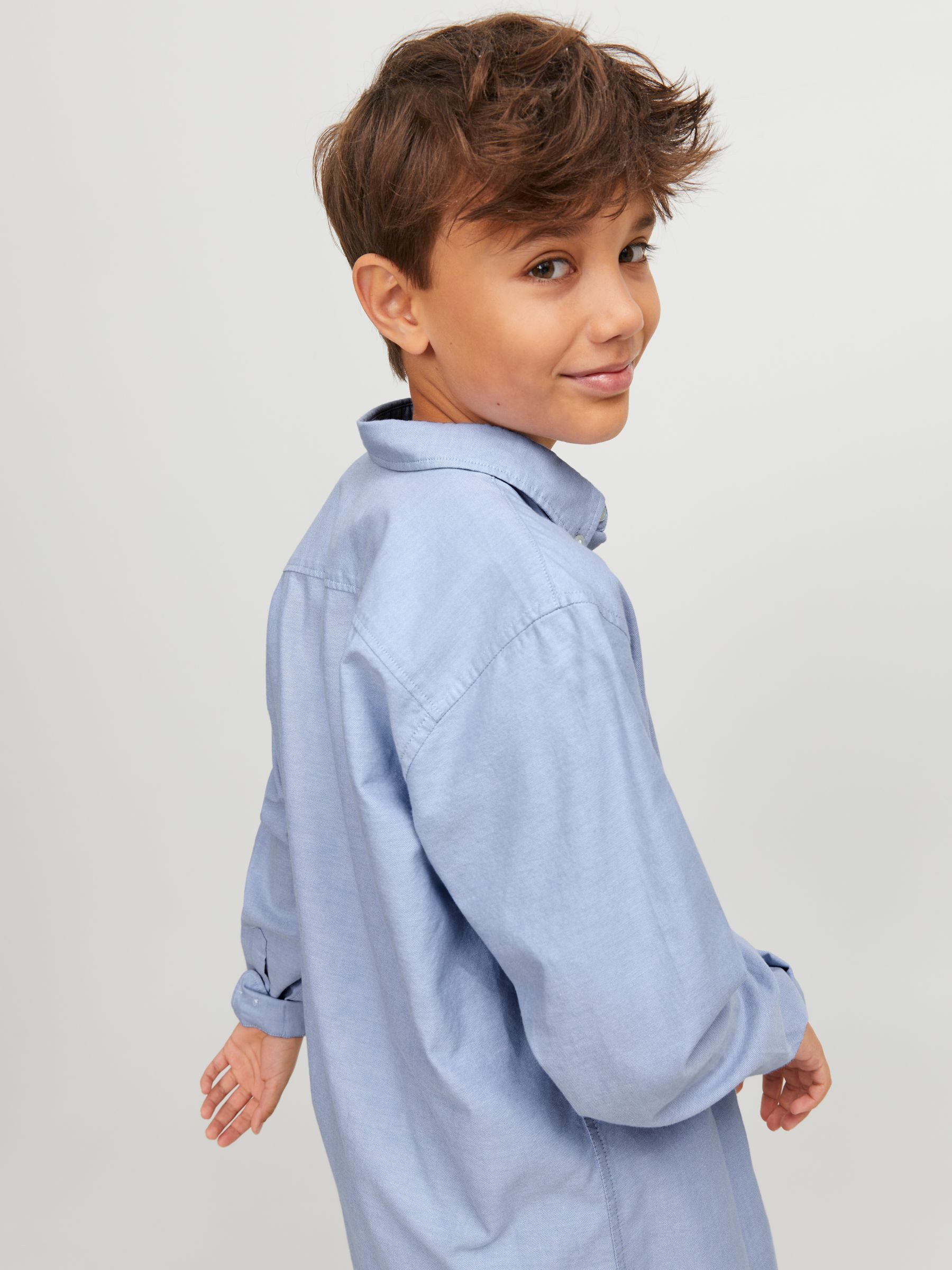 Jack & Jones Junior Langarmhemd JJEOXFORD SHIRT L/S NOOS JNR
