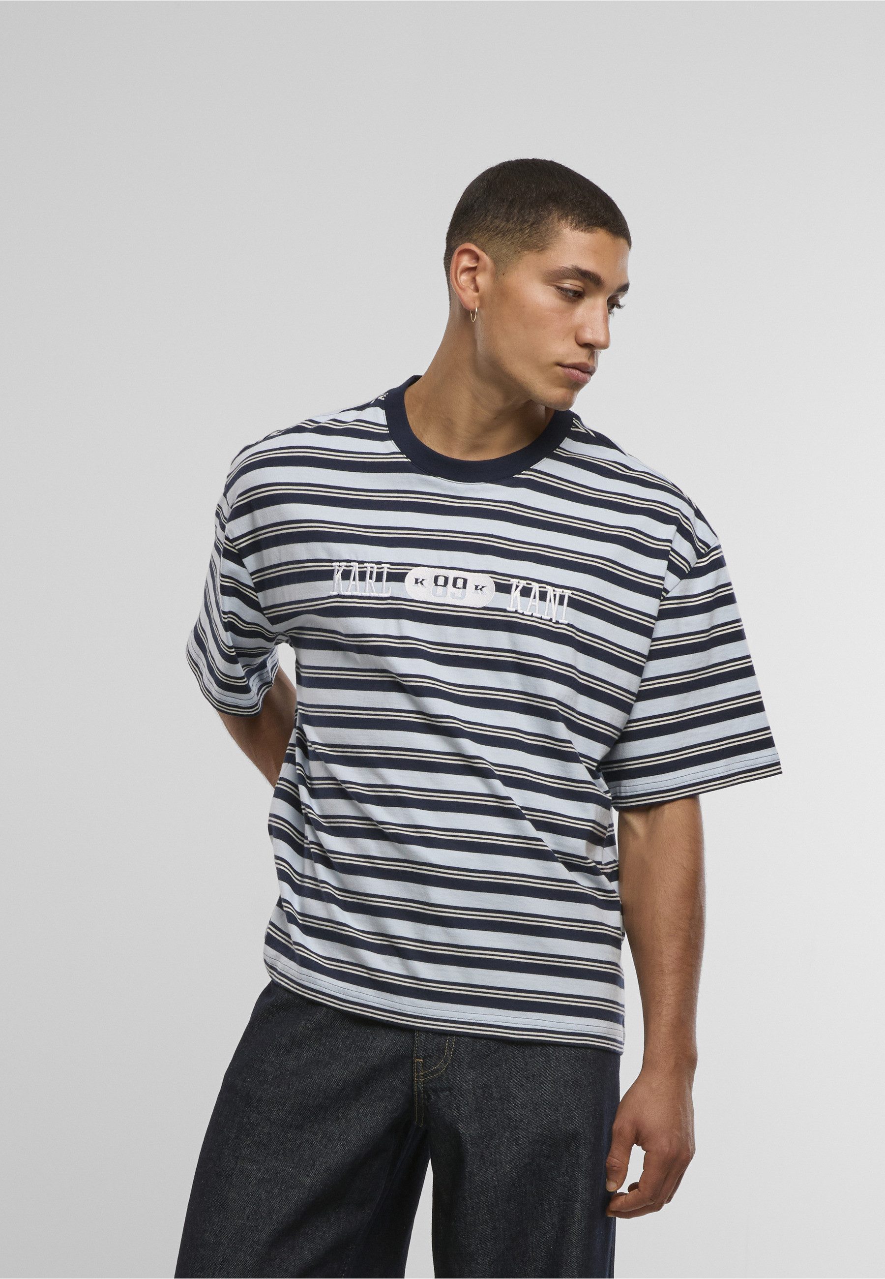 Karl Kani T-Shirt Karl Kani Heritage 89 Stripe Boxy T-Shirt (1-tlg)