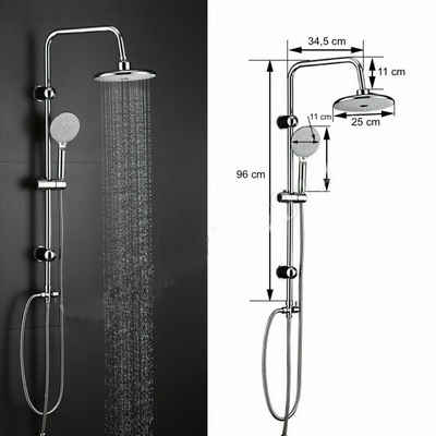 Faizee Möbel Duschsystem »Duschsystem Regendusche Duschset Duschgarnitur mit Handbrause Badezimmer Dusche«