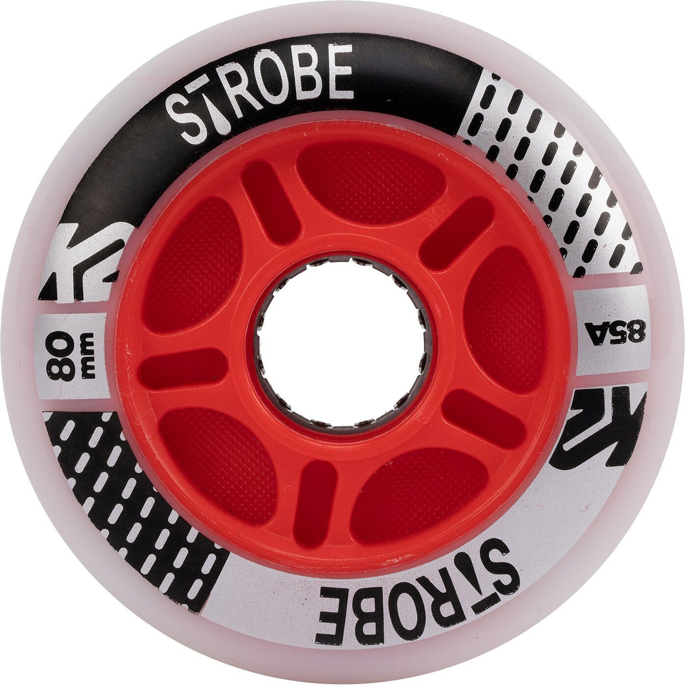 Inlineskates-Rolle STROBE 80MM - 2 PACK LIGHT 1SZ 1 design