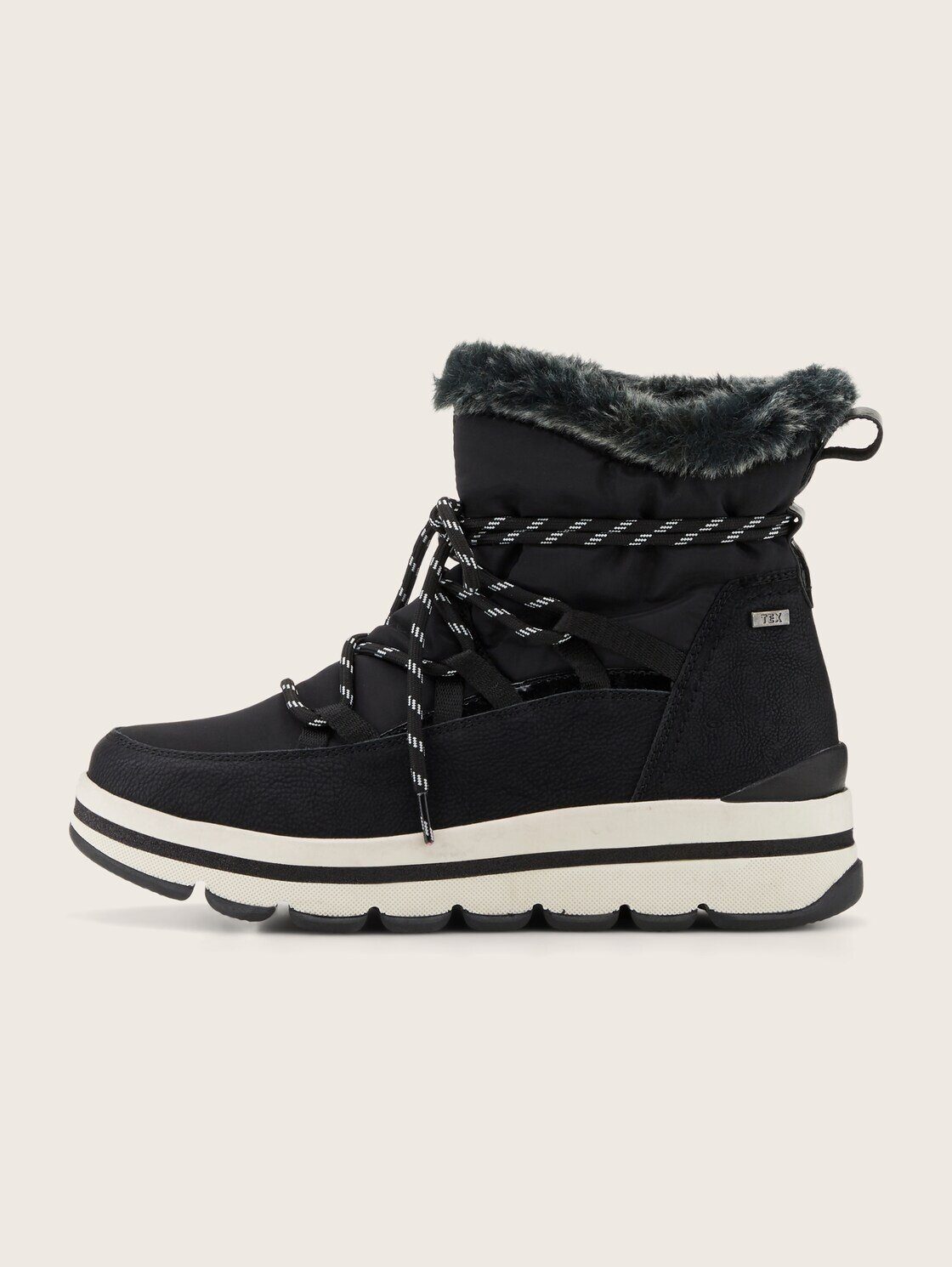 TOM TAILOR Shoes Licence Winterboots Gefütterte Stiefel mit Plateau