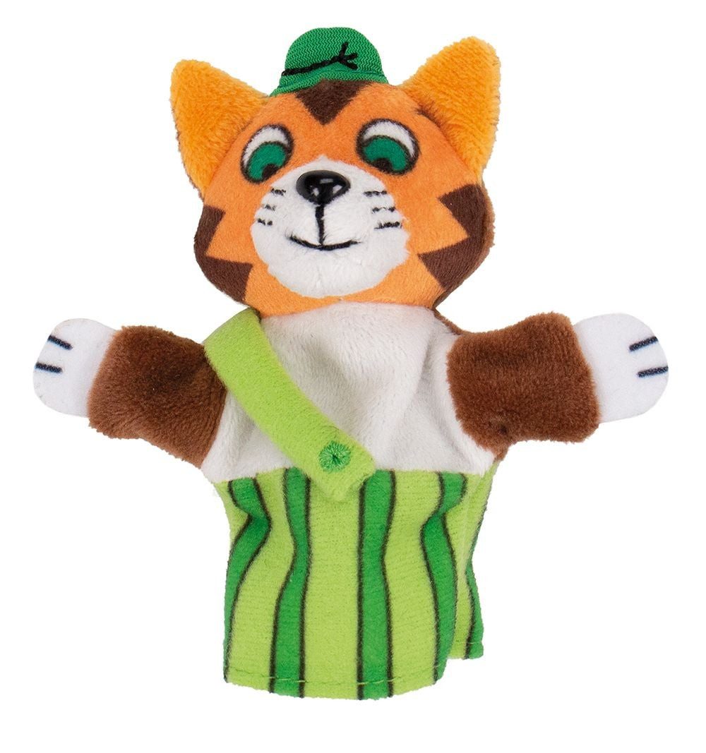 Tierkuscheltier Trötsch Pettersson und Findus Plüsch-Fingerpuppe Findus Fingerspielpup