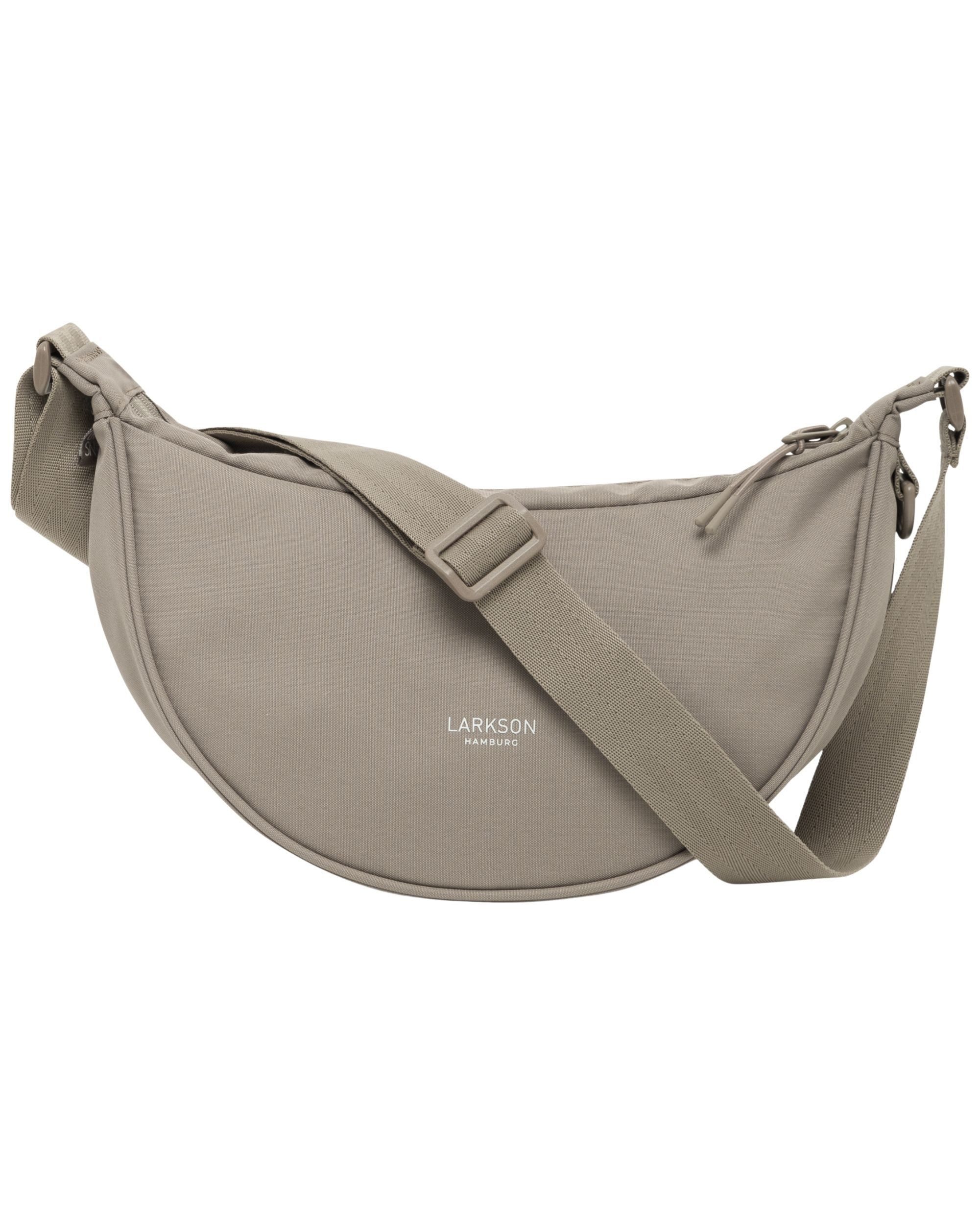 LARKSON Umhängetasche Solveig Small Halbmondtasche für Damen und Herren, Stylische Crossbody Bag in Halbmond Form