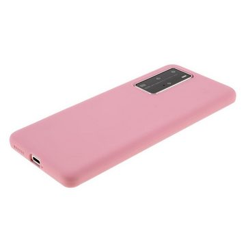CoverKingz Handyhülle Hülle für Huawei P40 Pro Handyhülle Silikon Case Cover Tasche Bumper 16,76 cm (6,6 Zoll), Schutzhülle Handyhülle Silikoncover Softcase farbig