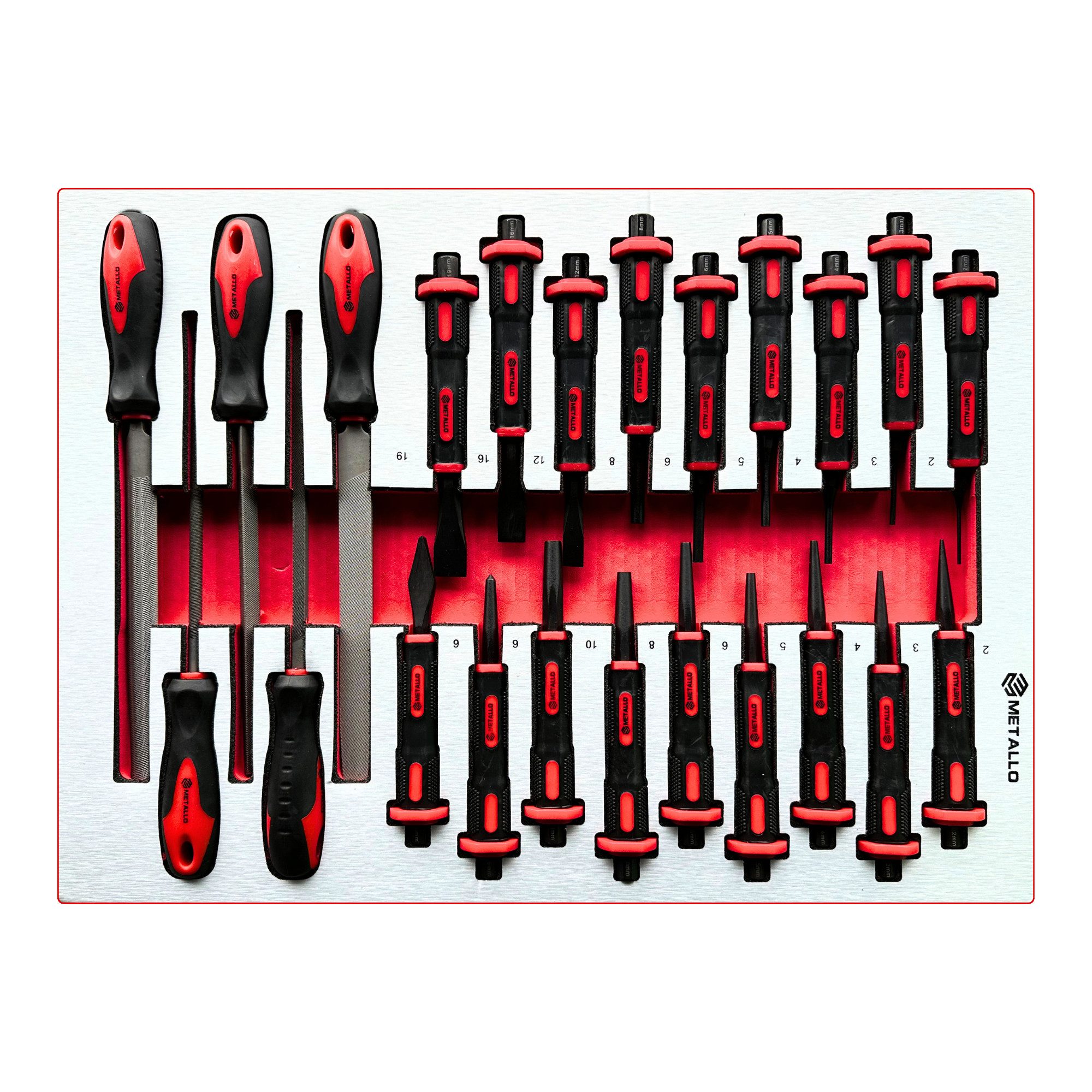Toolcar Werkzeugwagen Toolcar Metallo Jumbo Pro 13 Rot Werkstattwagen Werkzeugwagen