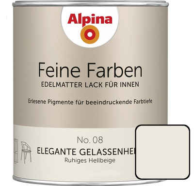 Alpina Wandfarbe Alpina Feine Farben Lack No. 08 Elegante