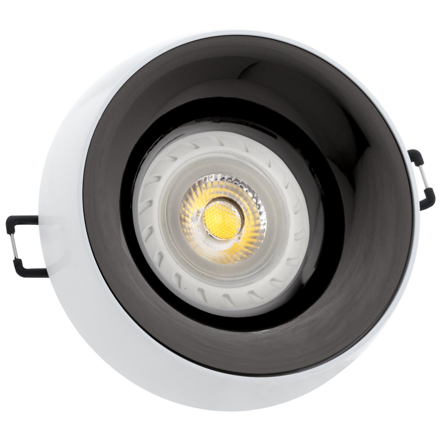 von LED LEDANDO LEDANDO GU10 Markenstrahler Einbaustrahler Set mit - LED Einbaustrahler Weiß LED