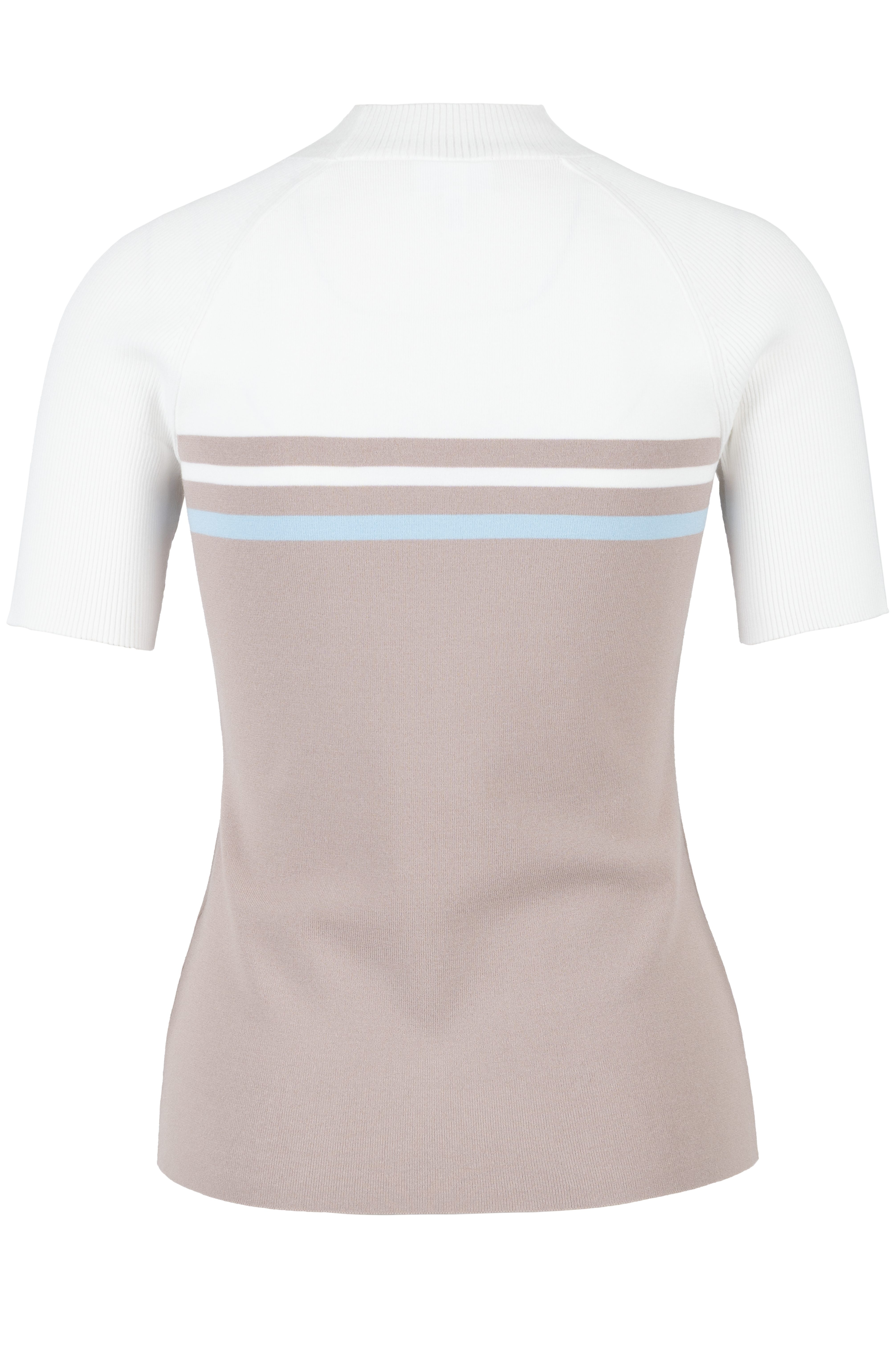 Sportalm Kitzbühel Kurzarmpullover mit Logoprint