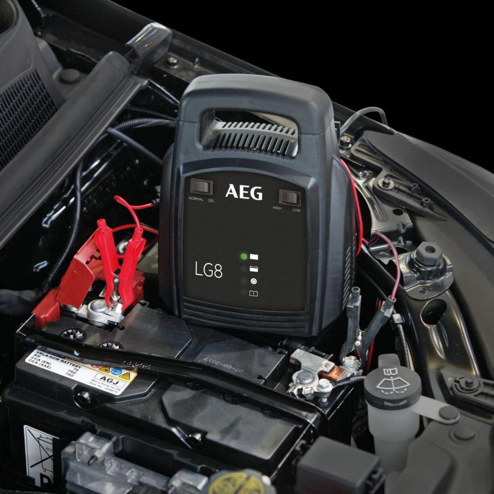 AEG AEG Batterieladegerät LG 8 12V 8A Autobatterie-Ladegerät