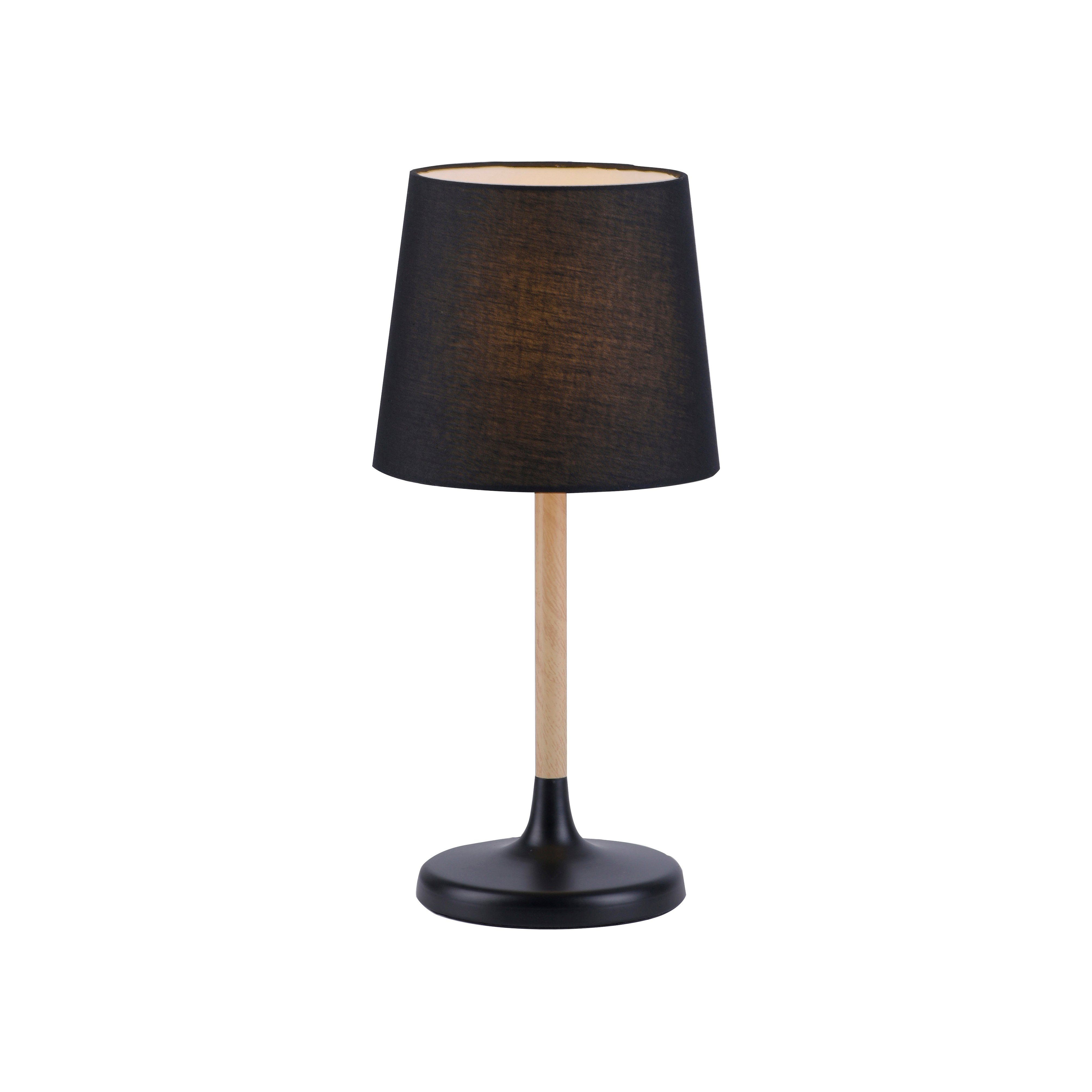 JUST LIGHT Tischleuchte NIMA, ohne Leuchtmittel, ExklusiveE14, Schalter, Schnurschalter