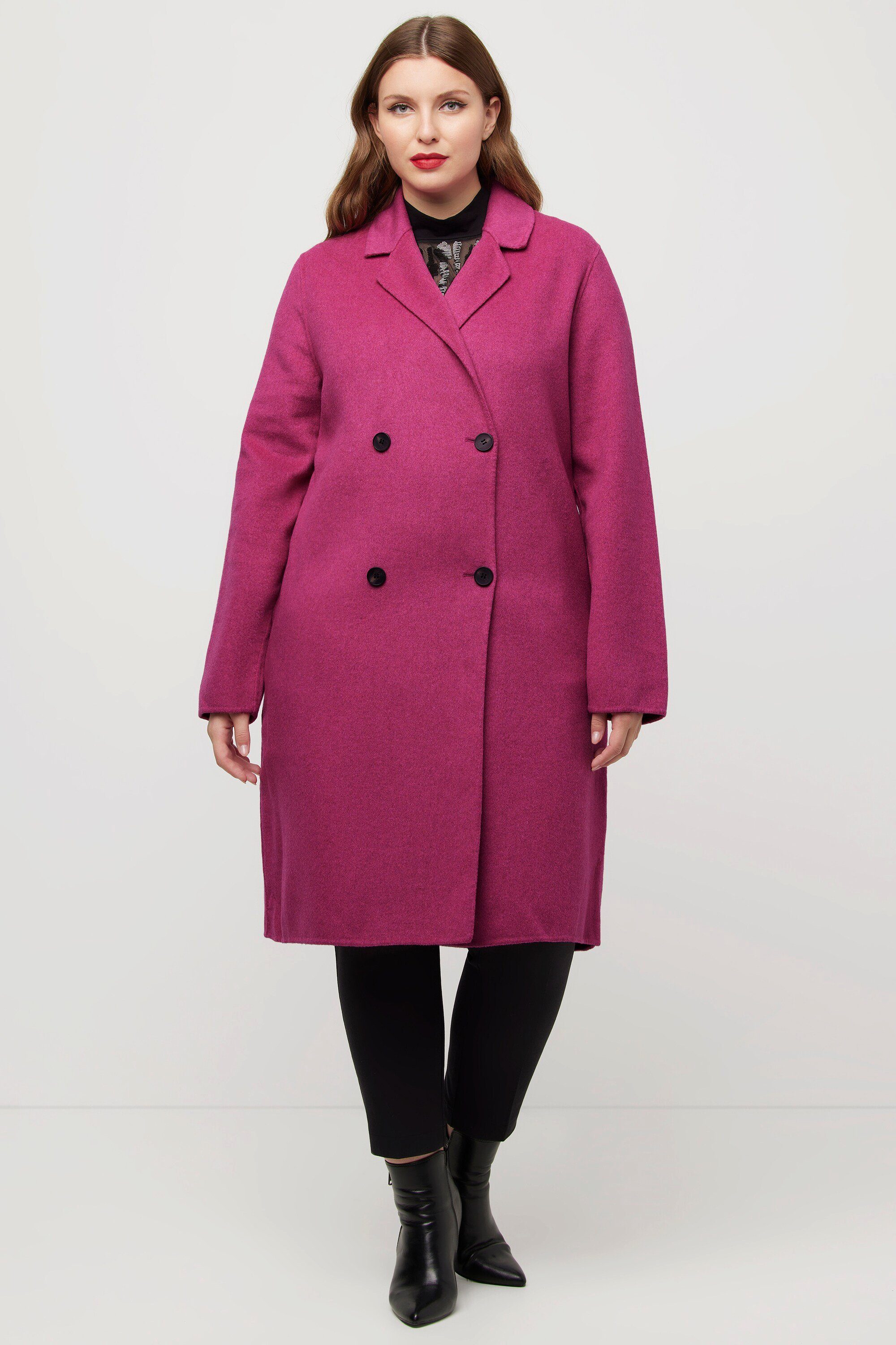 Rosa Wollmäntel für Damen kaufen » Pinke Wollmäntel | OTTO