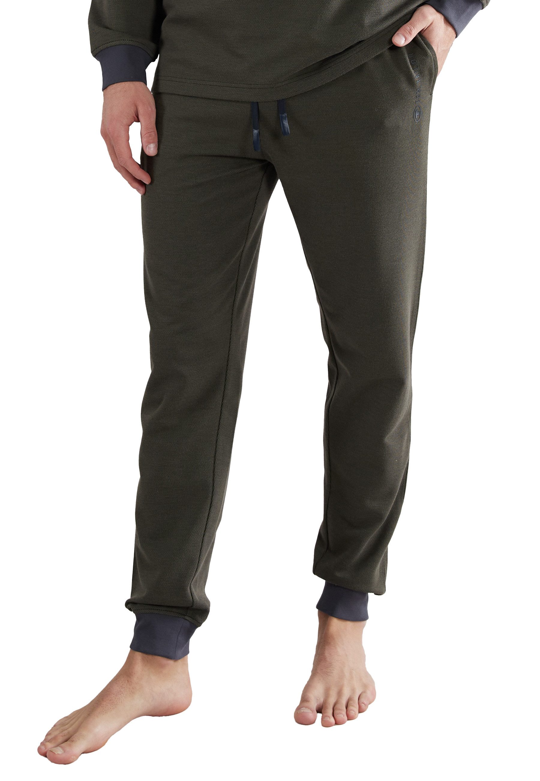 TOM TAILOR Pyjamahose Dallas Bindeband, Seitentaschen, bequem, pflegeleicht günstig online kaufen