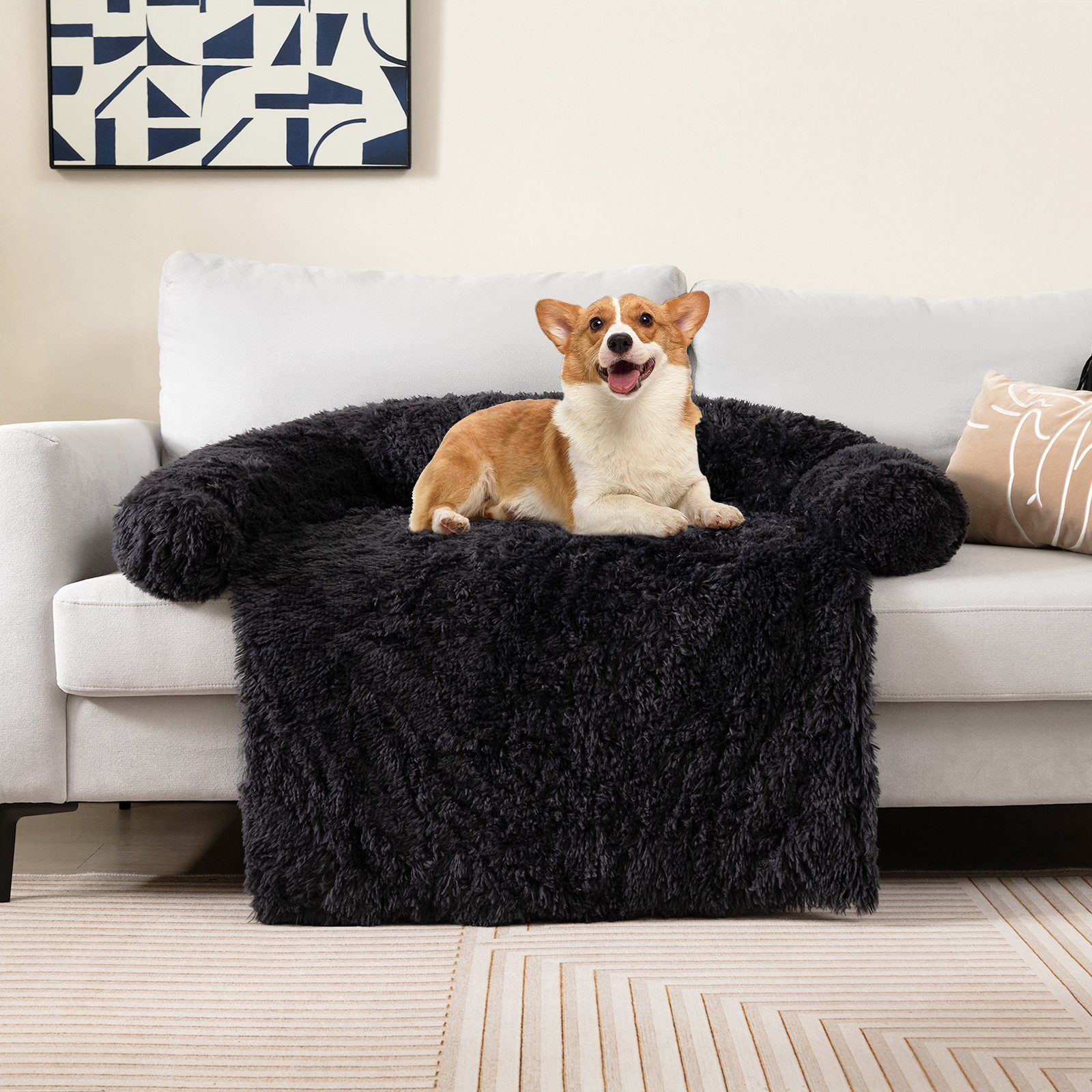 COSTWAY Tierbett Hundekissen, orthopädisch & waschbar, günstig online kaufen