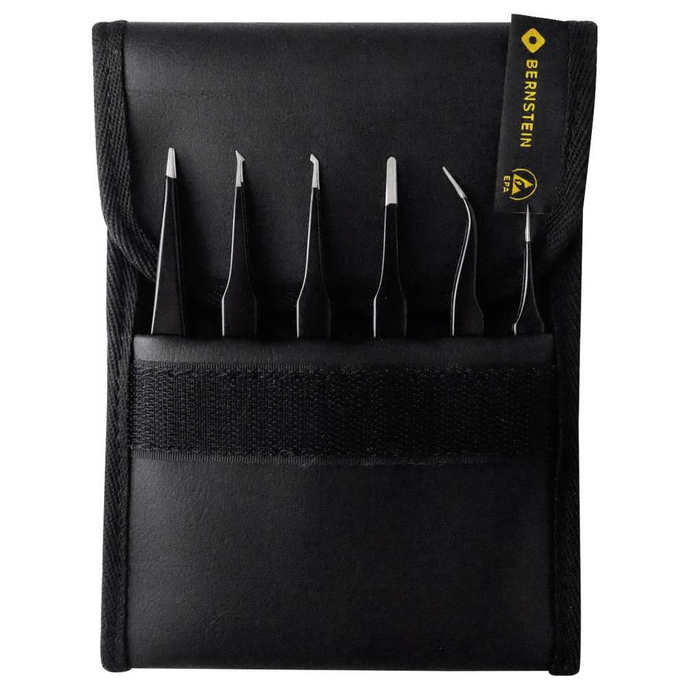 BERNSTEIN TOOLS FOR ELECTRONICS Pinzette ESD-Pinzetten-Set für die SMD-Technik 6tlg 5-060
