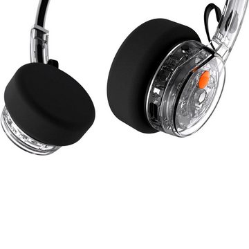 Defunc Mondo by Defunc - On-Ear Bluetooth Kopfhörer Transparent Clear wireless In-Ear-Kopfhörer