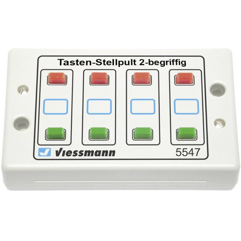 Modelleisenbahn-Stellpult Tasten-Stellpult (2-begriffig