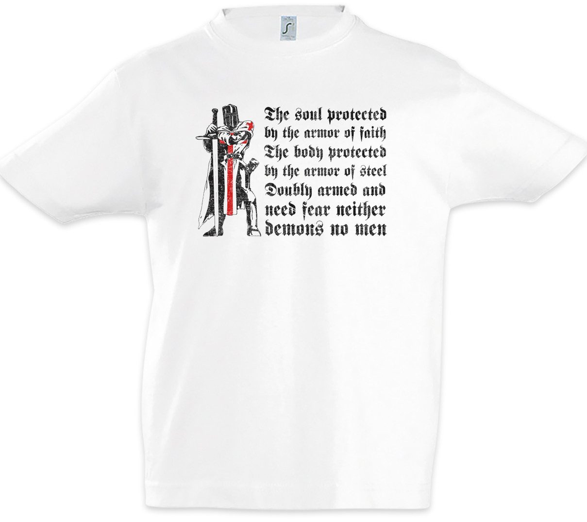 Print-Shirt Templar VI Kinder T-Shirt Cross Templerkreuz Knight Ritter Orden